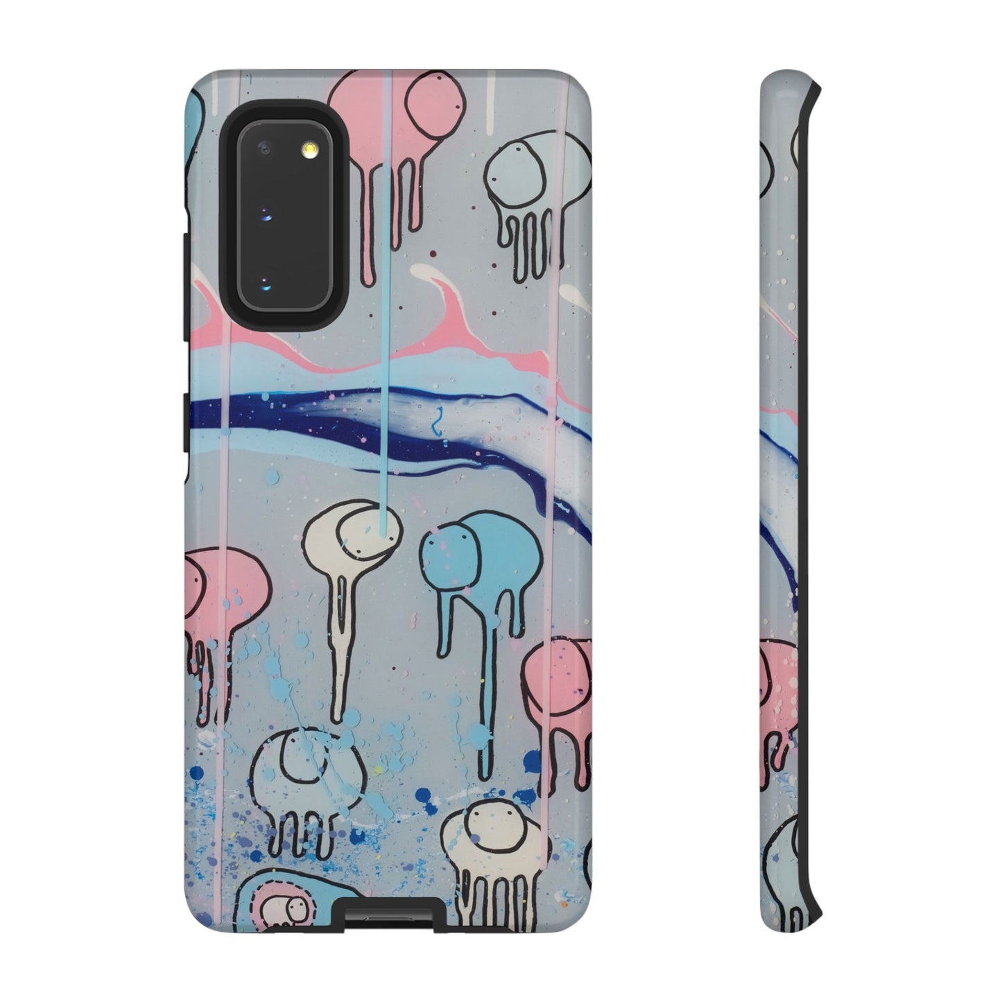 RAINING COWS "Silver Surfer" Phone Case