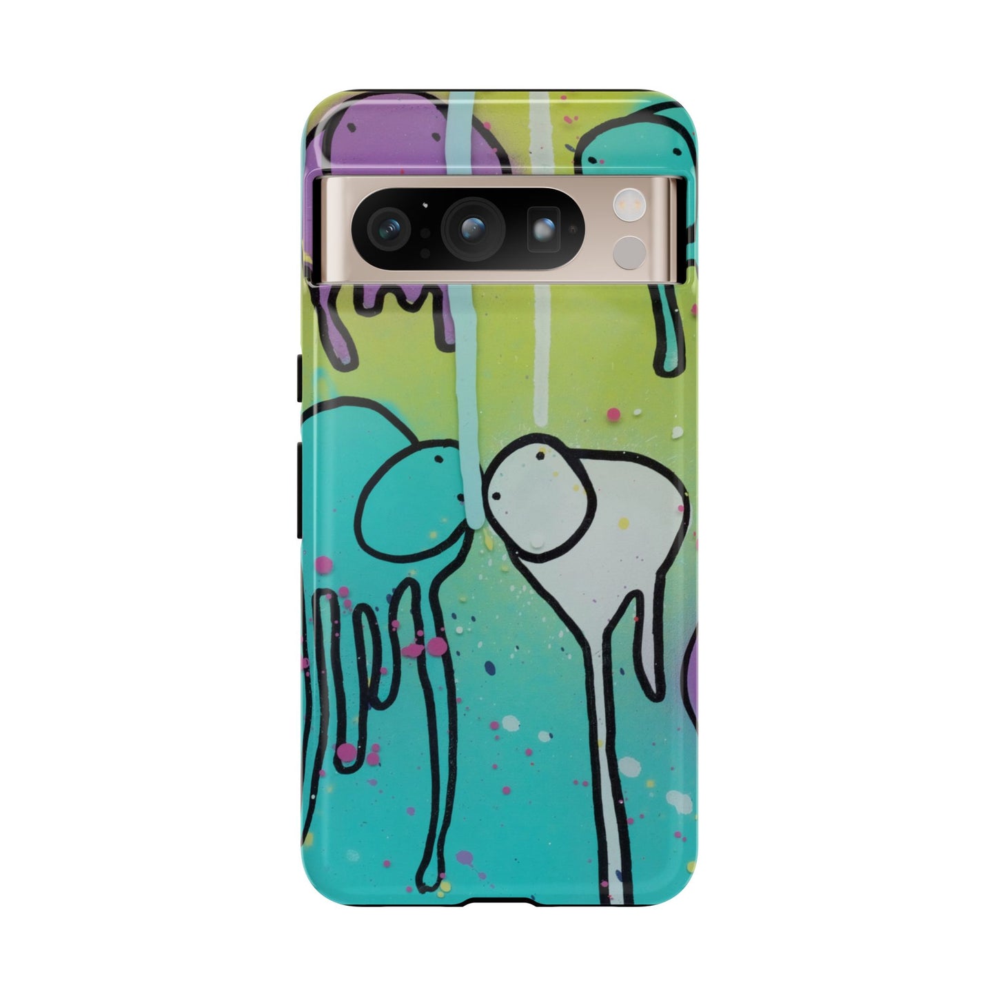 RAINING COWS "Lime Sunrise" Phone Case