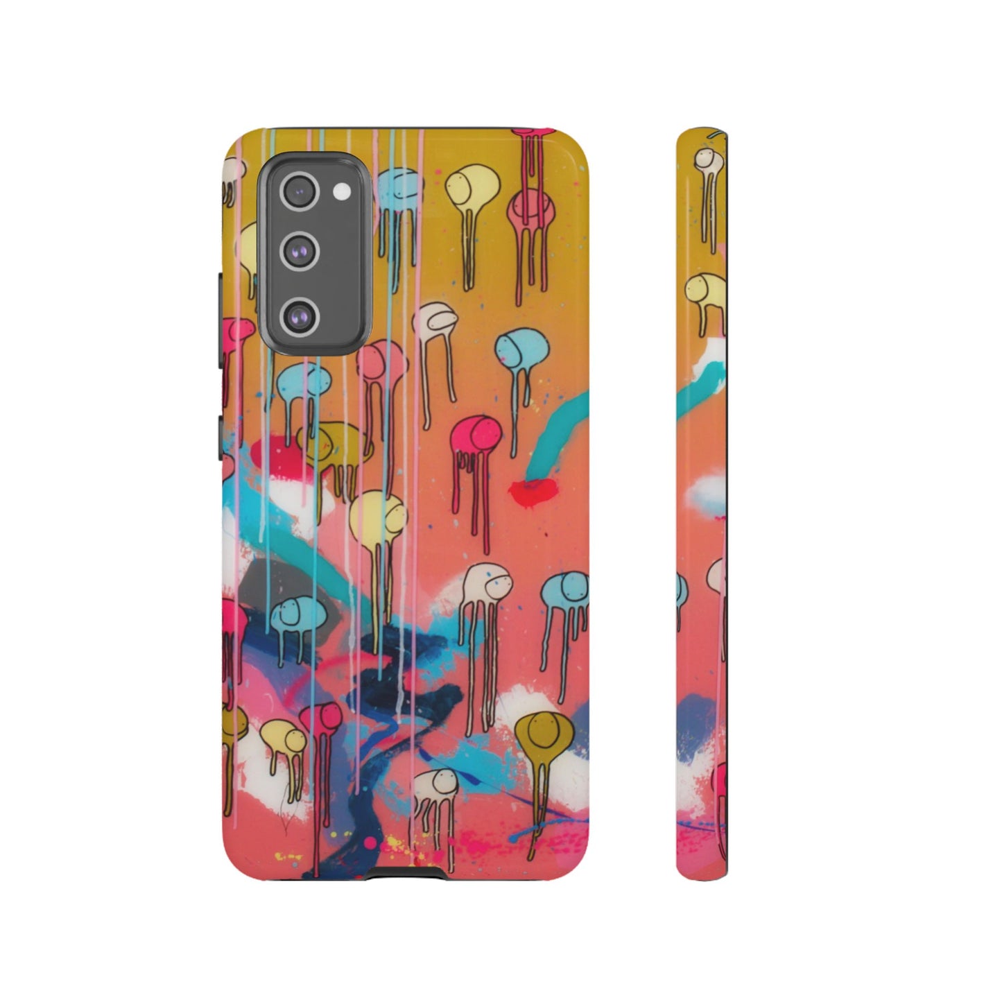 RAINING COWS "Bubble Gum Sun" Phone Case