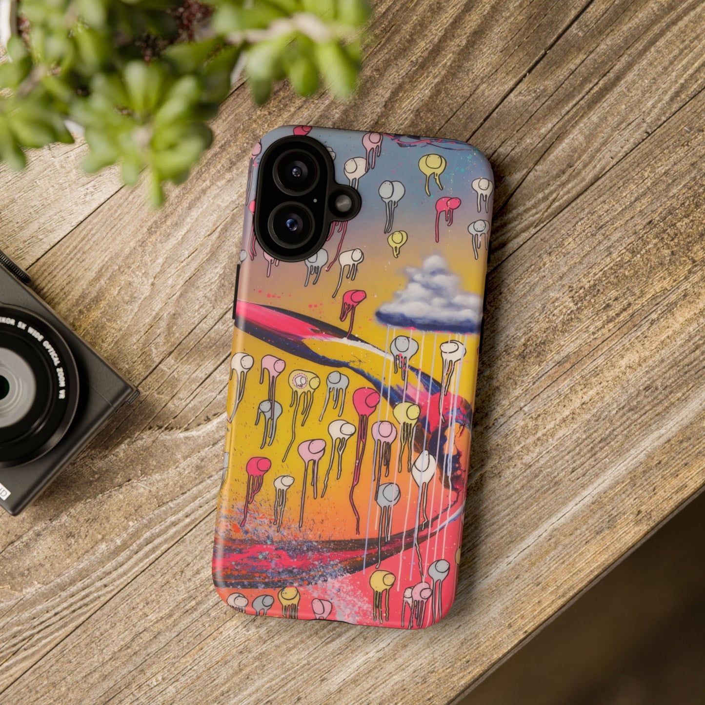 RAINING COWS "Midnight Sax" Phone Case