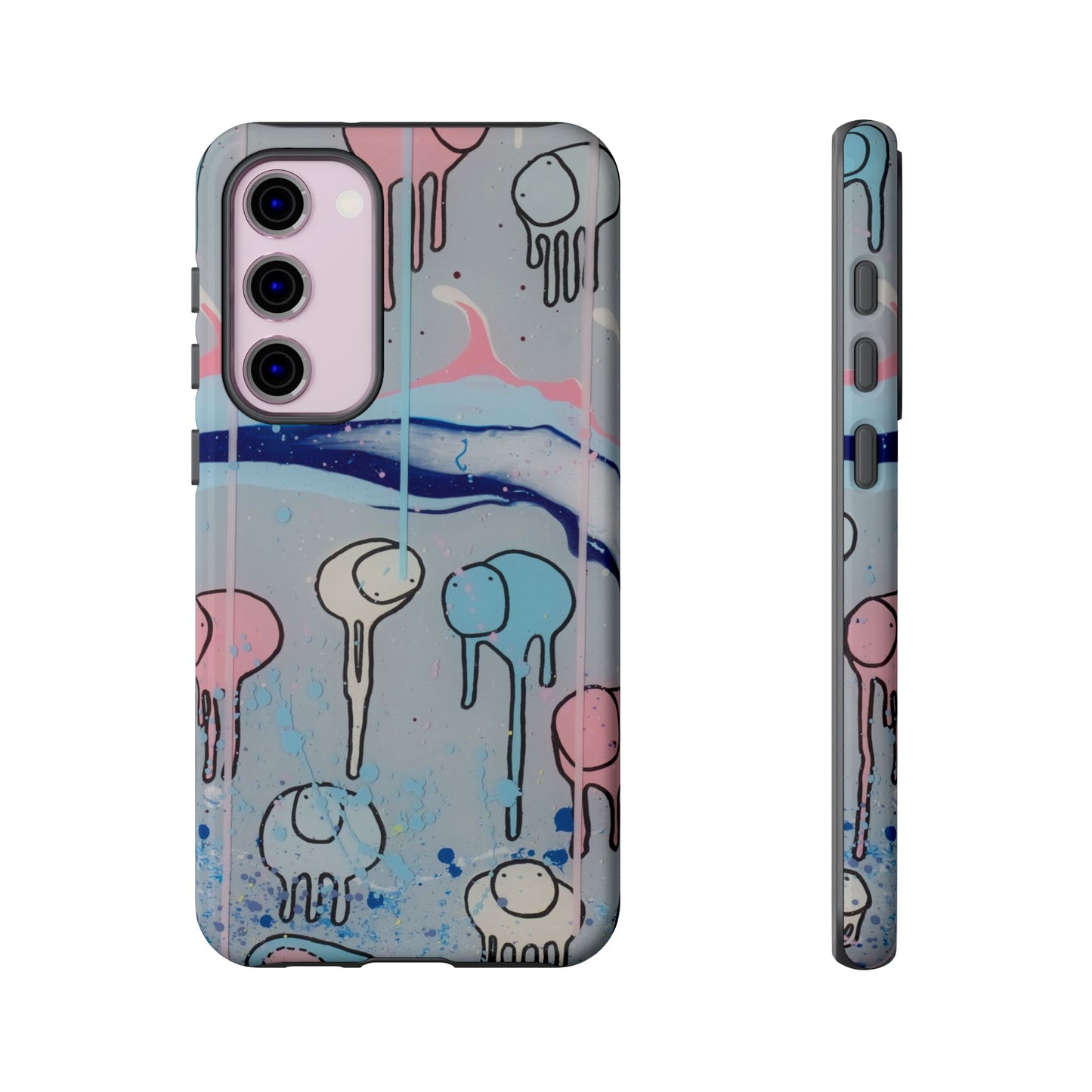 RAINING COWS "Silver Surfer" Phone Case