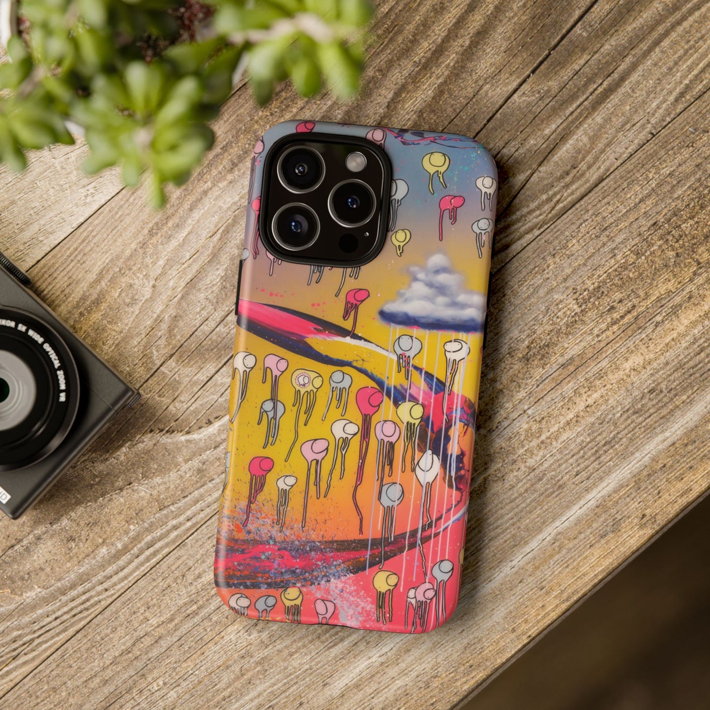 RAINING COWS "Midnight Sax" Phone Case