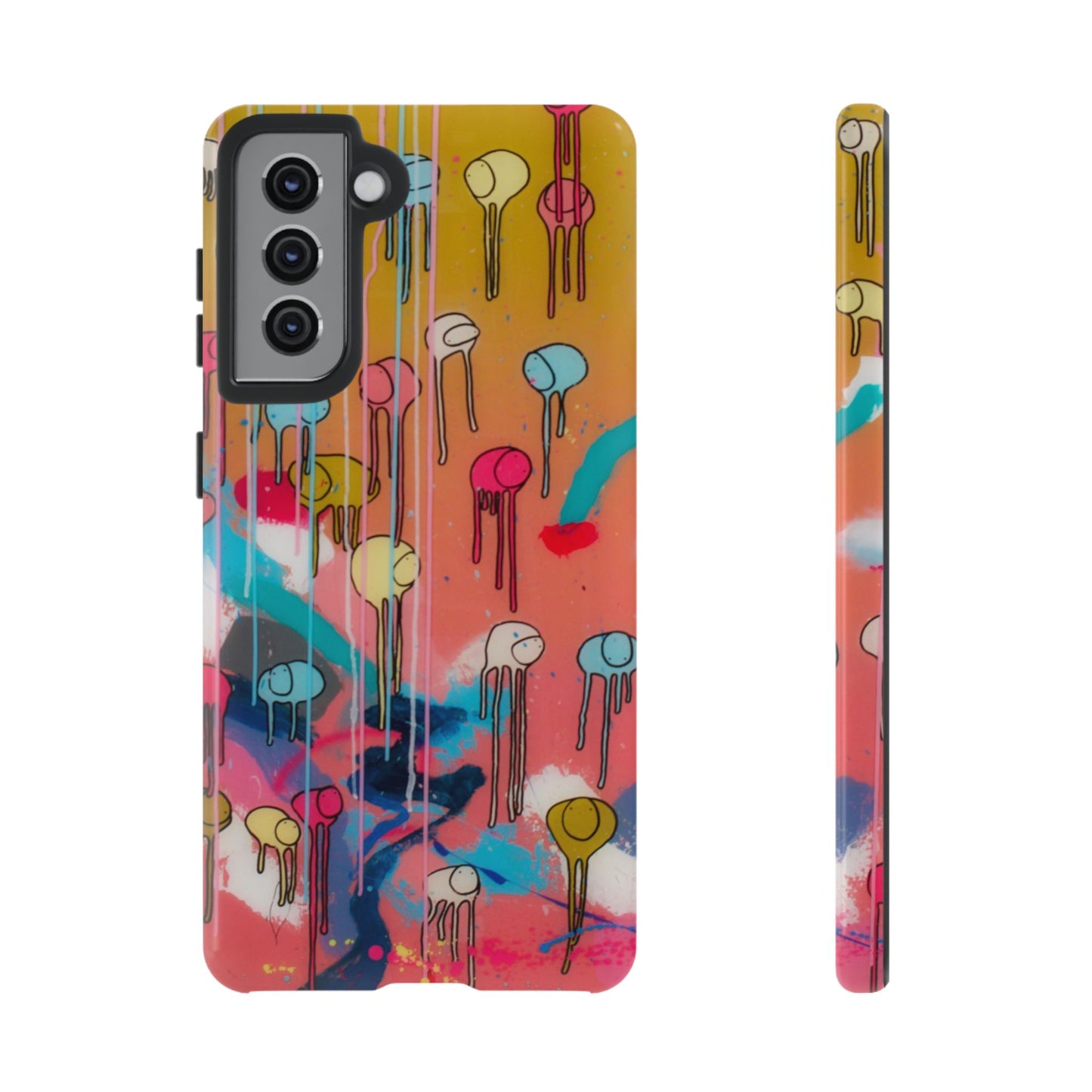 RAINING COWS "Bubble Gum Sun" Phone Case