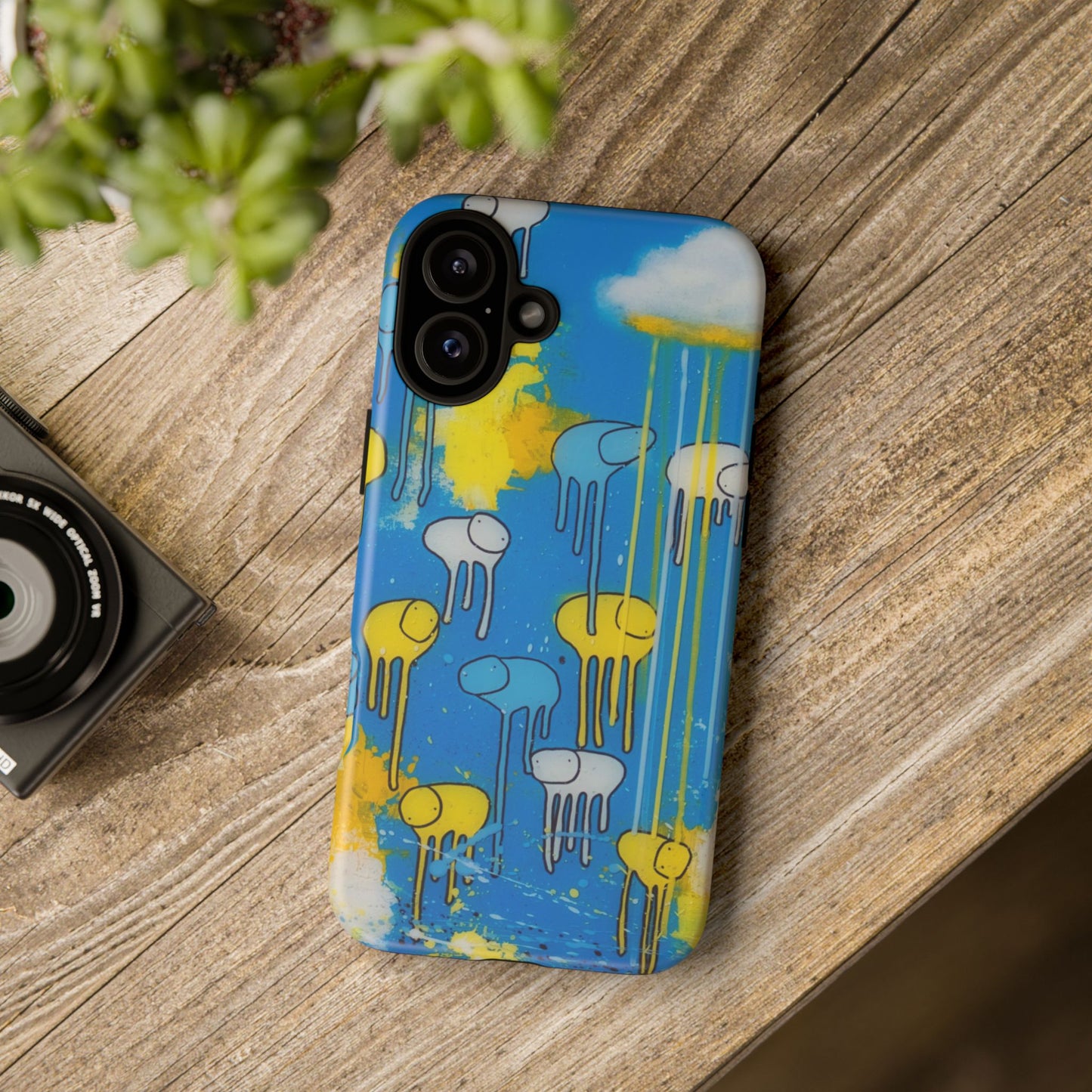 RAINING COWS "I Sea Blue" Phone Case