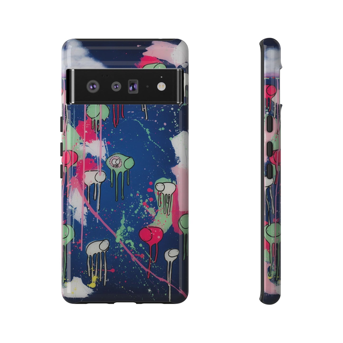 RAINING COWS "The Night Rose Thunder" Phone Case