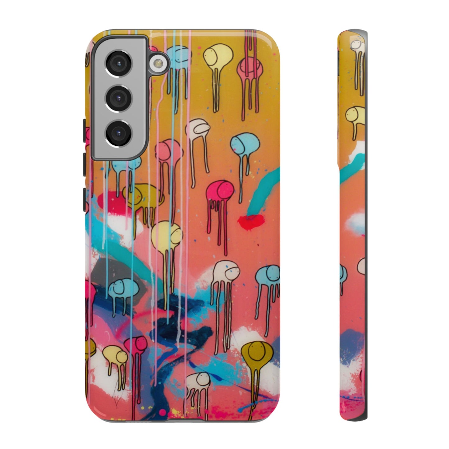 RAINING COWS "Bubble Gum Sun" Phone Case