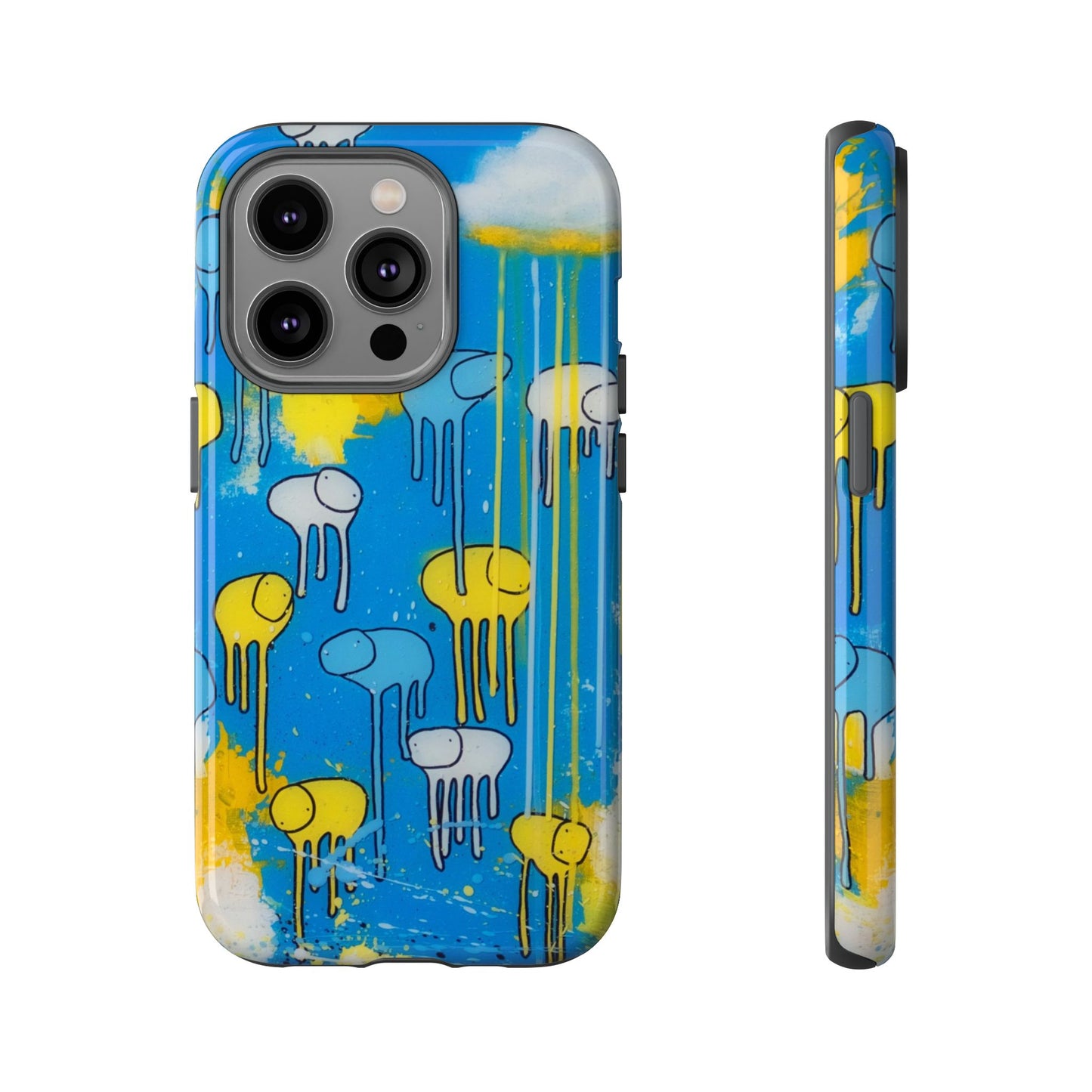 RAINING COWS "I Sea Blue" Phone Case