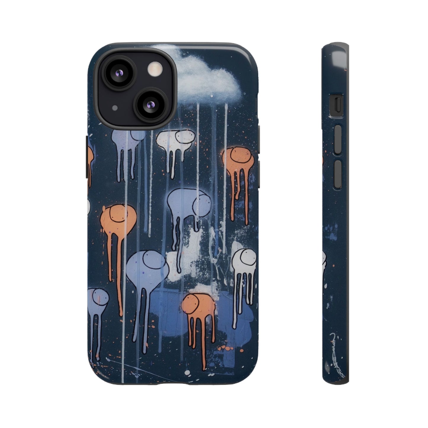 RAINING COWS "Midnight Symphony" Phone Case