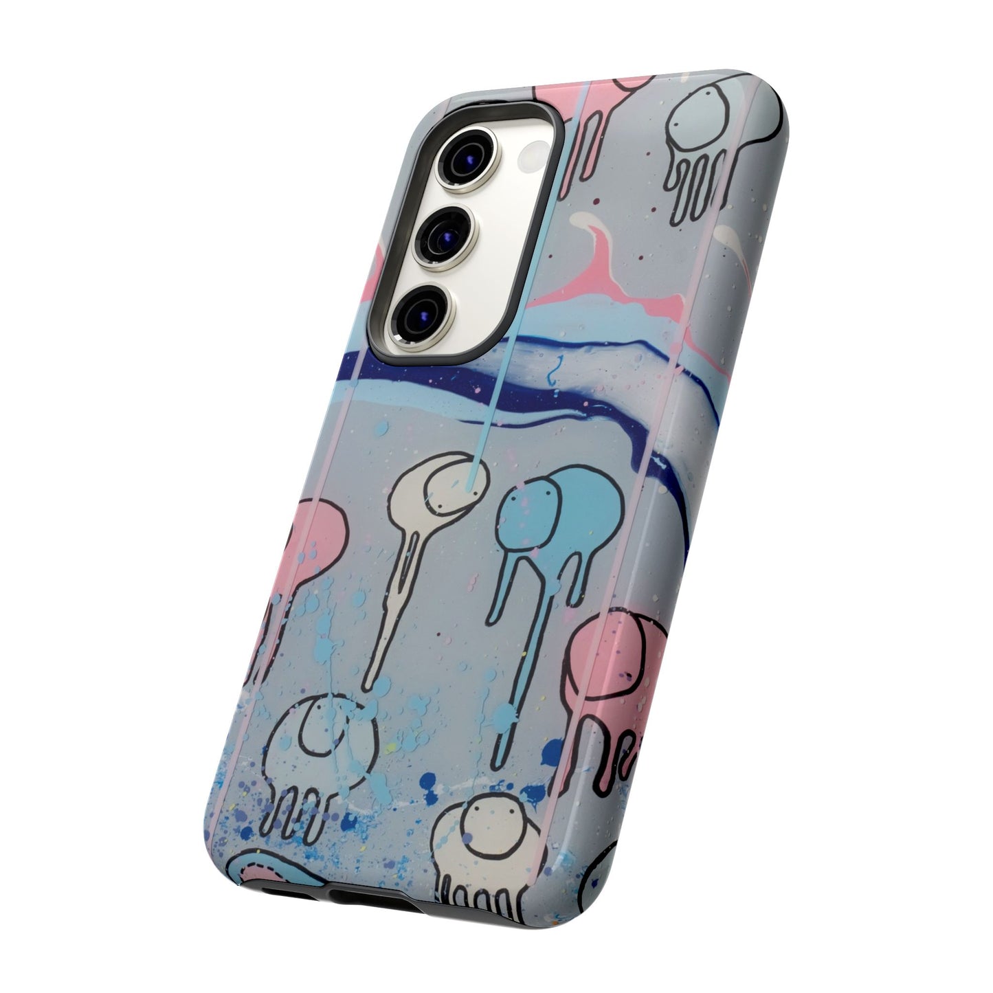 RAINING COWS "Silver Surfer" Phone Case