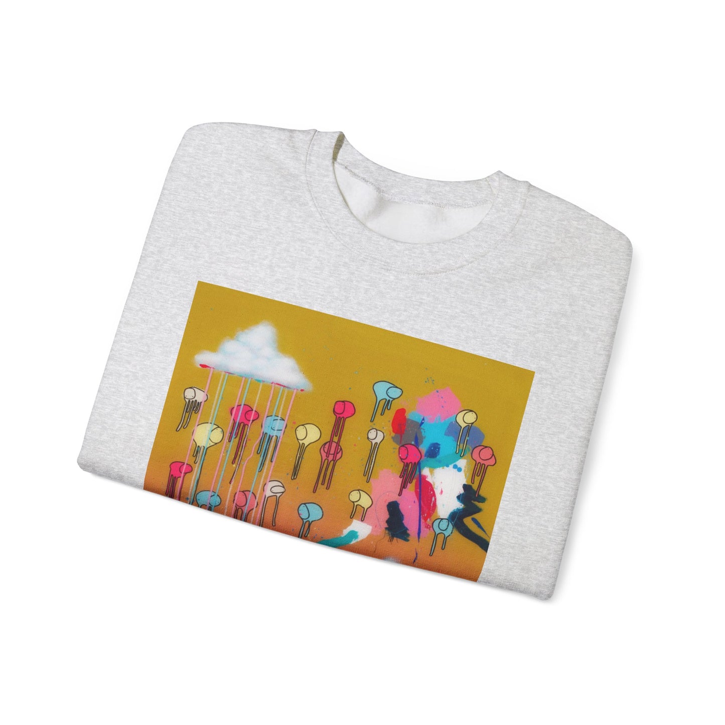 RAINING COWS "Bubble Gum Sun" Sweatshirt