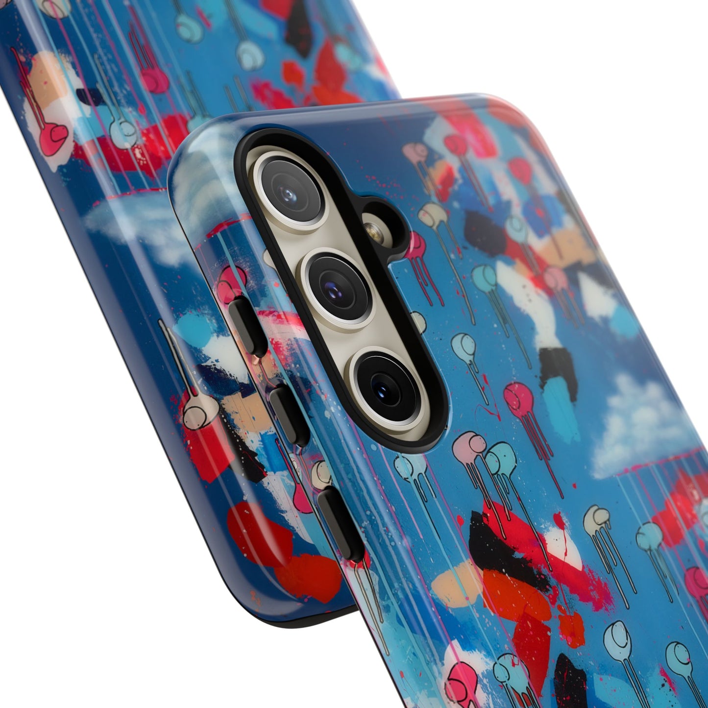 RAINING COWS "Magenta's Stream" Phone Case
