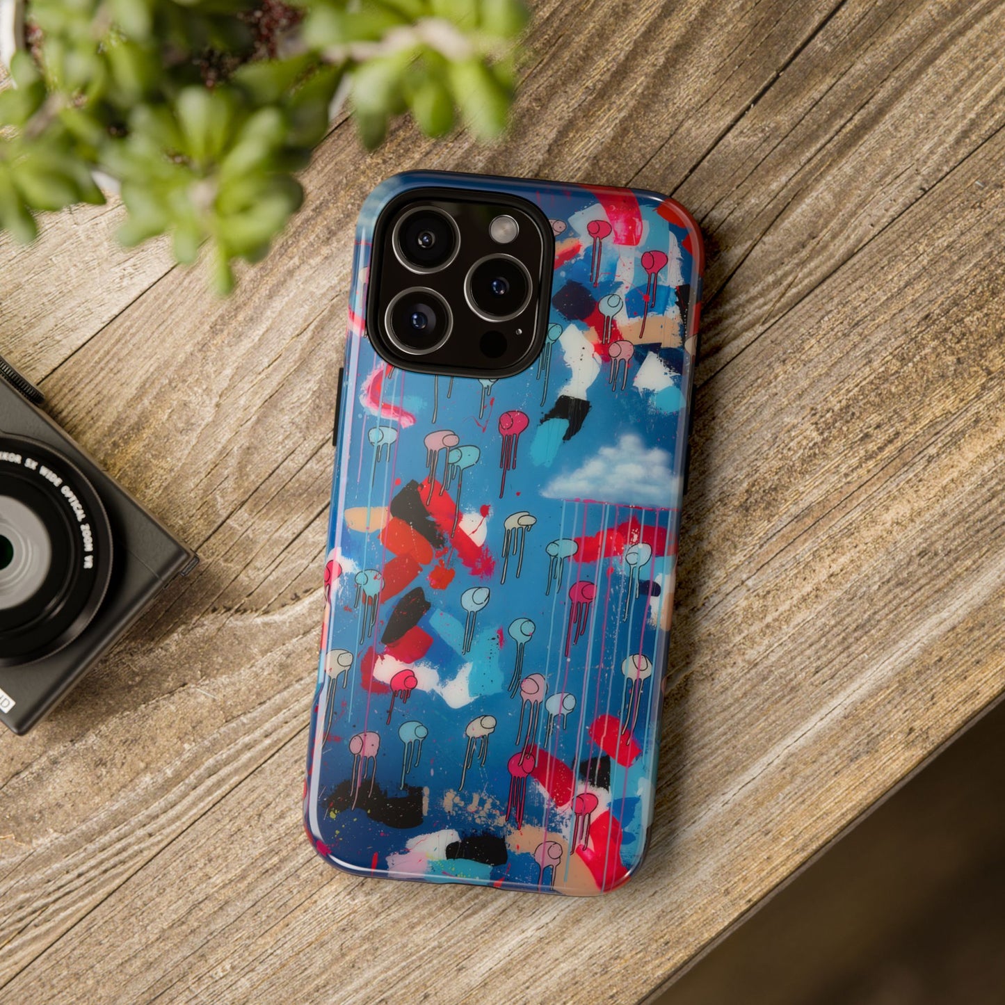 RAINING COWS "Magenta's Stream" Phone Case
