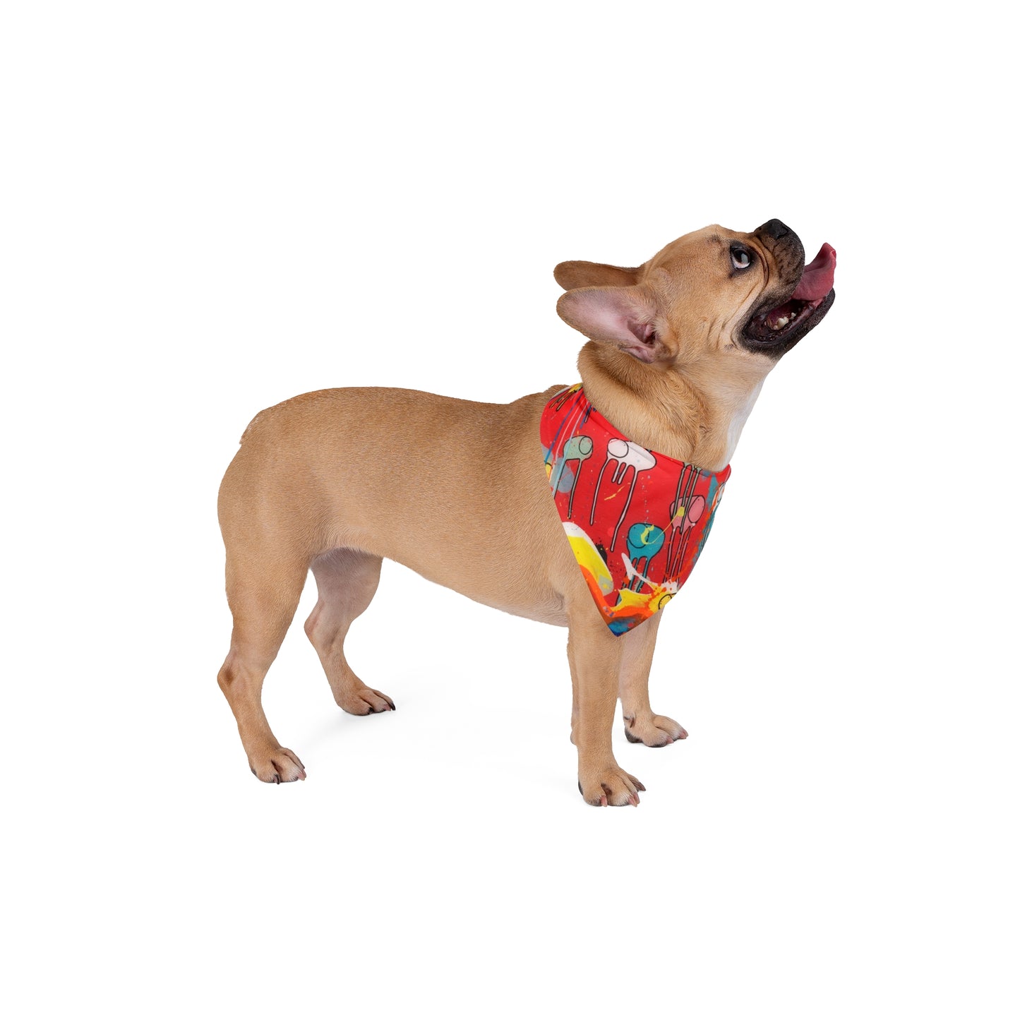 RAINING COWS "Rainbow After the Storm" Pet Bandana