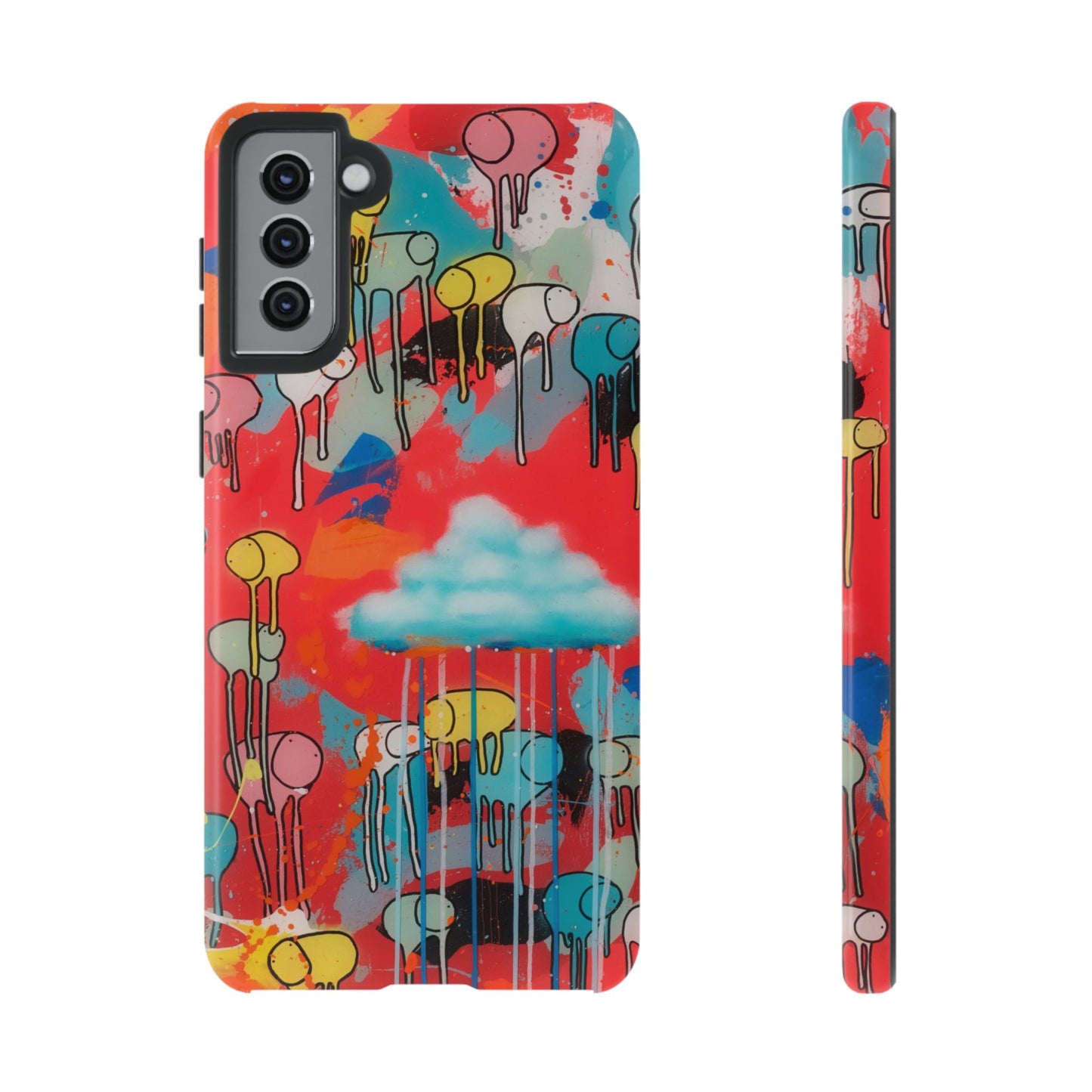 RAINING COWS "Rainbow After the Storm" Phone Case