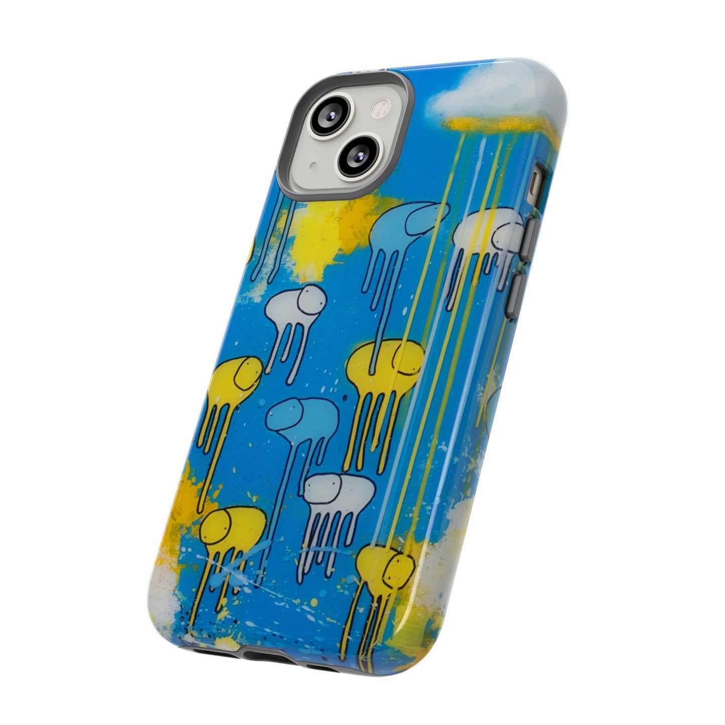 RAINING COWS "I Sea Blue" Phone Case