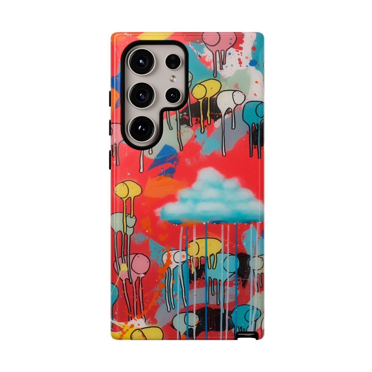 RAINING COWS "Rainbow After the Storm" Phone Case