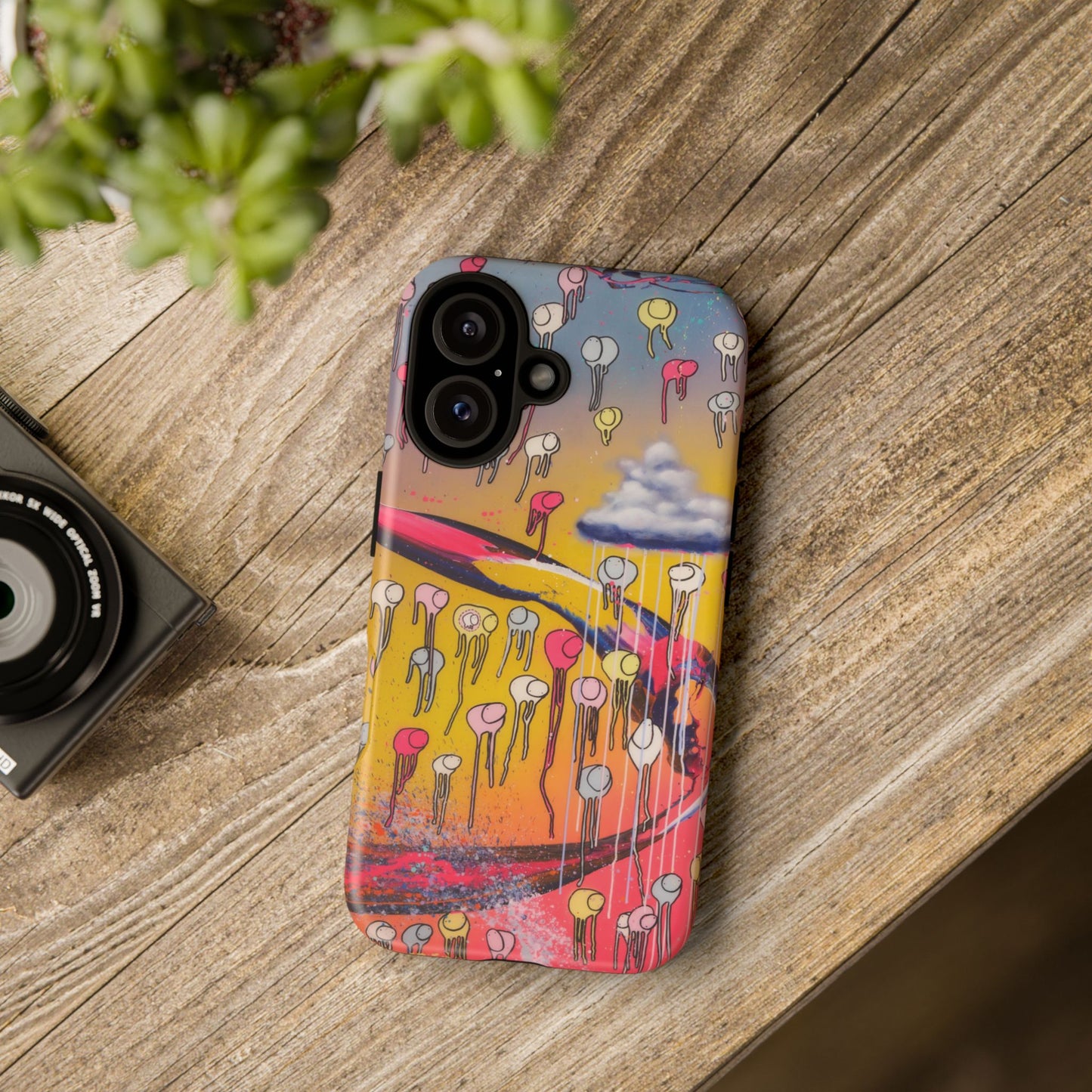 RAINING COWS "Midnight Sax" Phone Case