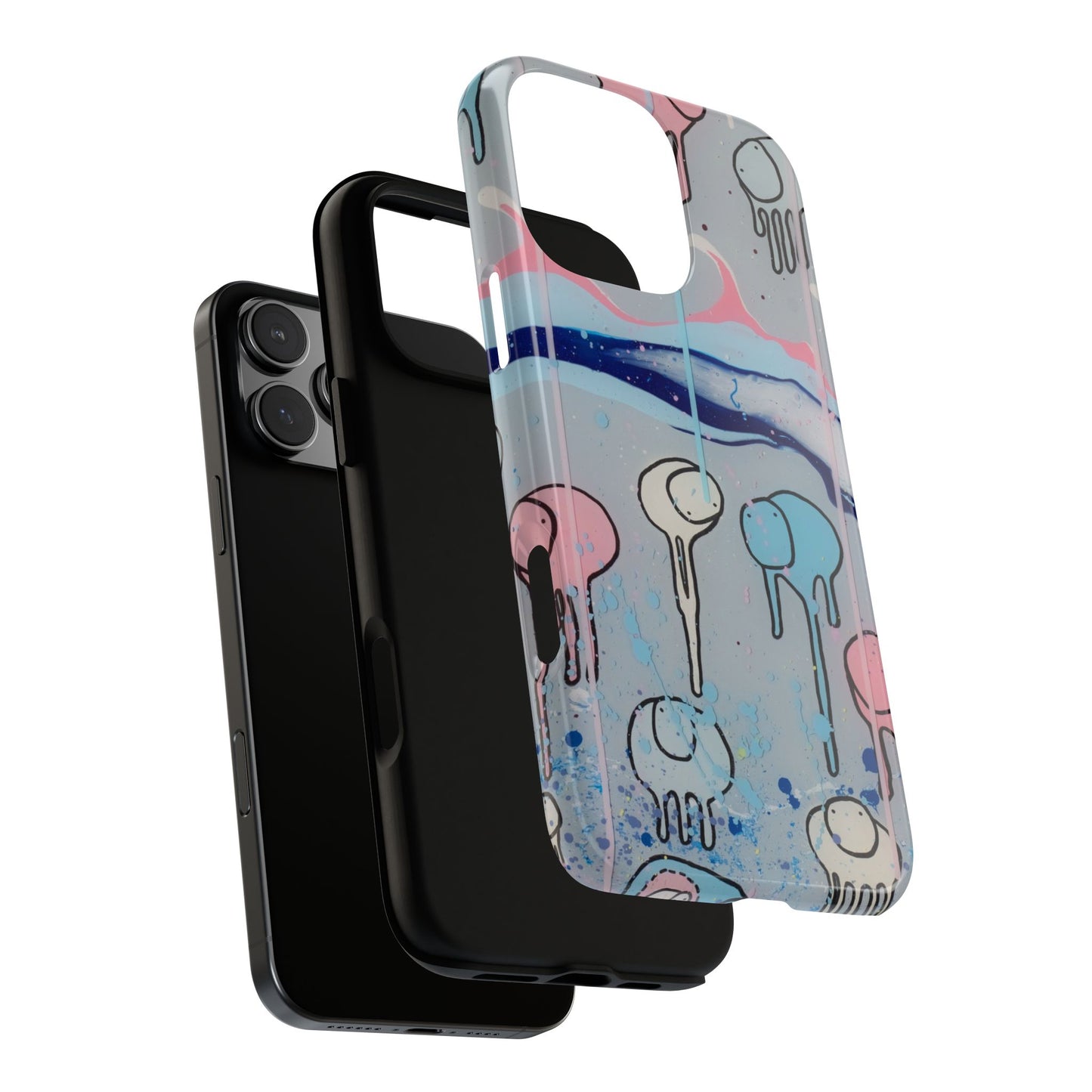 RAINING COWS "Silver Surfer" Phone Case