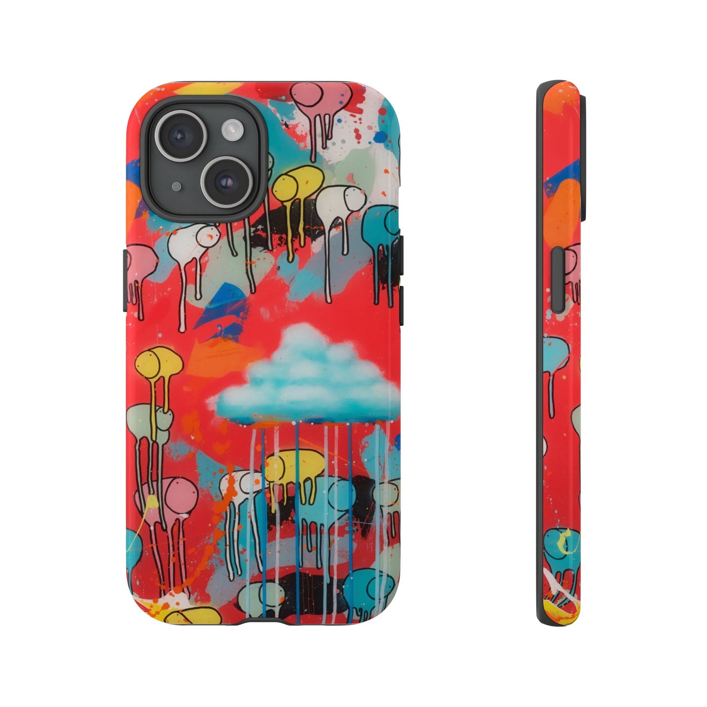 RAINING COWS "Rainbow After the Storm" Phone Case