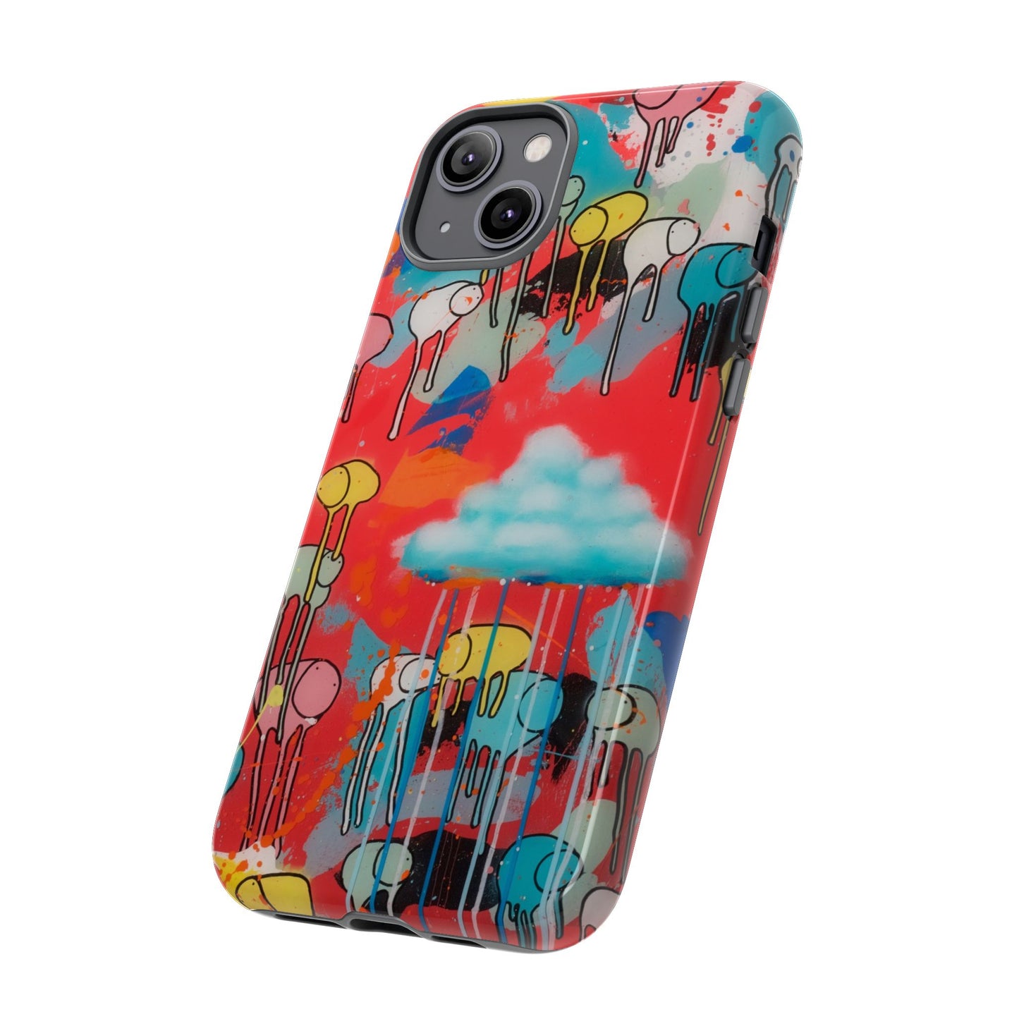 RAINING COWS "Rainbow After the Storm" Phone Case