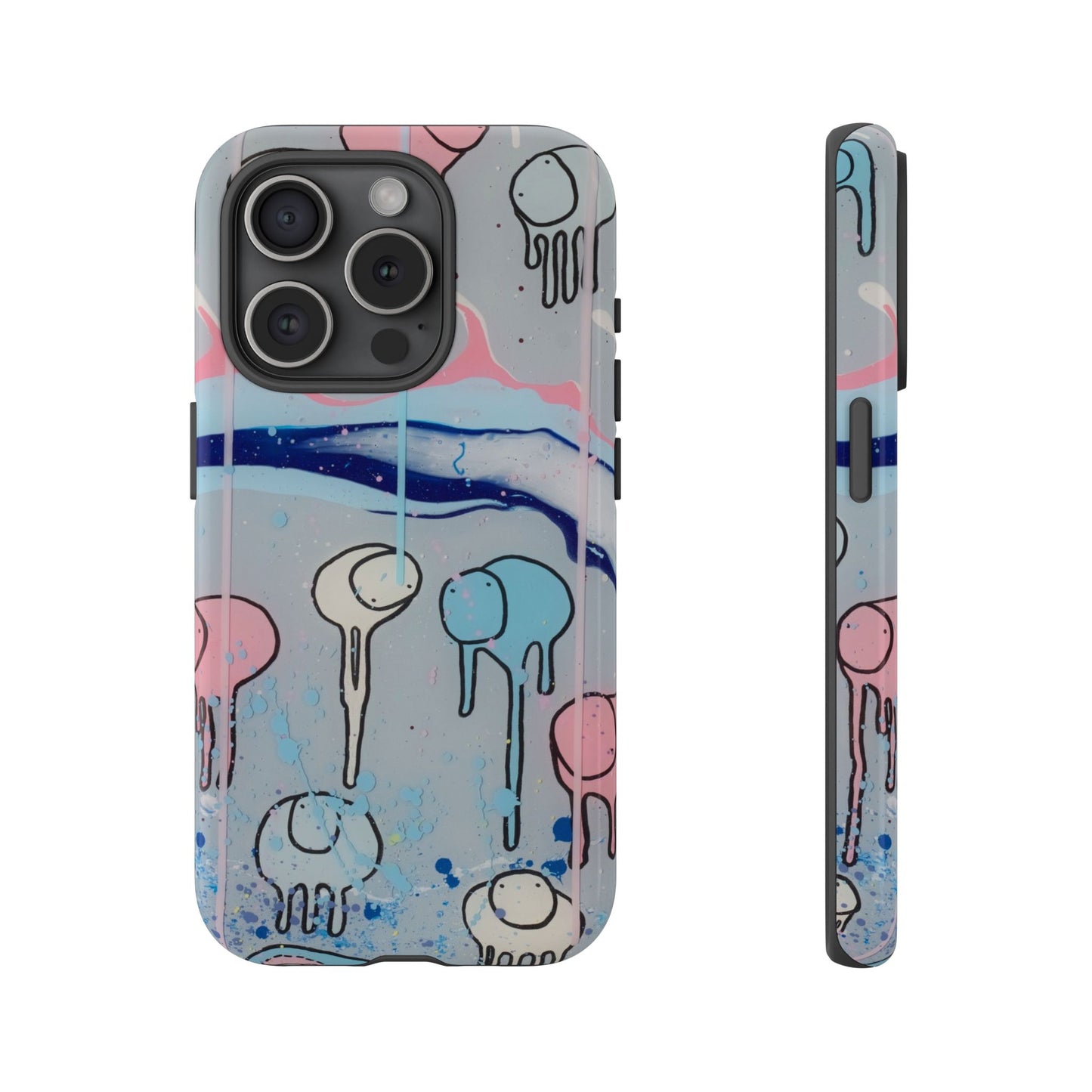 RAINING COWS "Silver Surfer" Phone Case