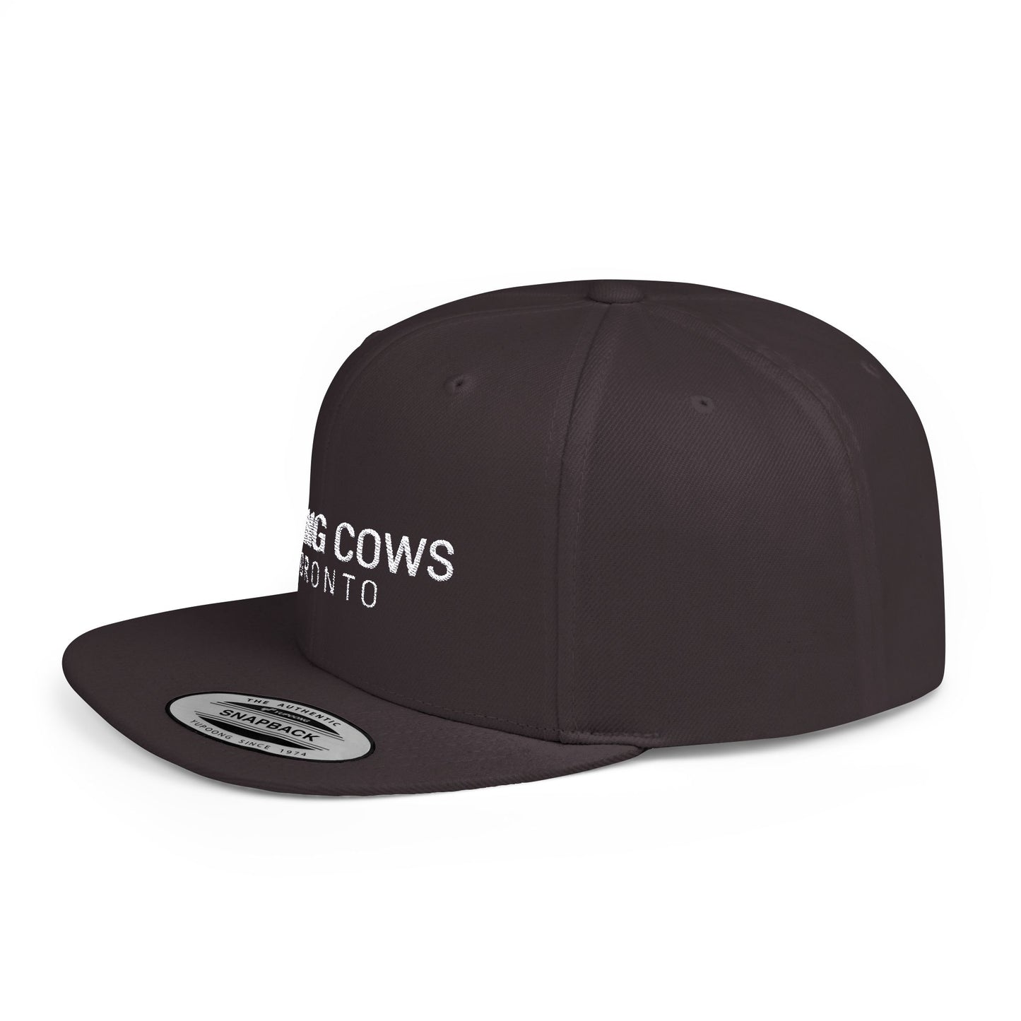 RAINING COWS Flat Bill Snapback