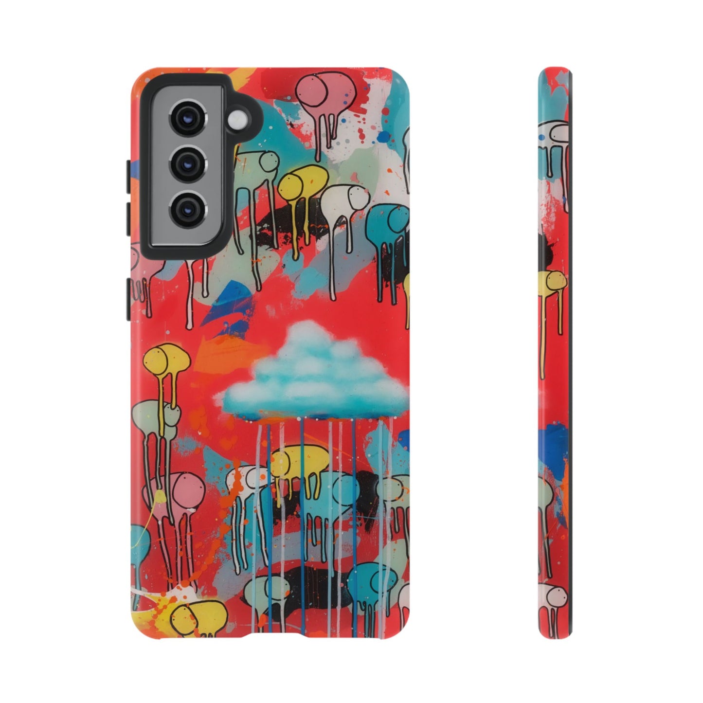 RAINING COWS "Rainbow After the Storm" Phone Case