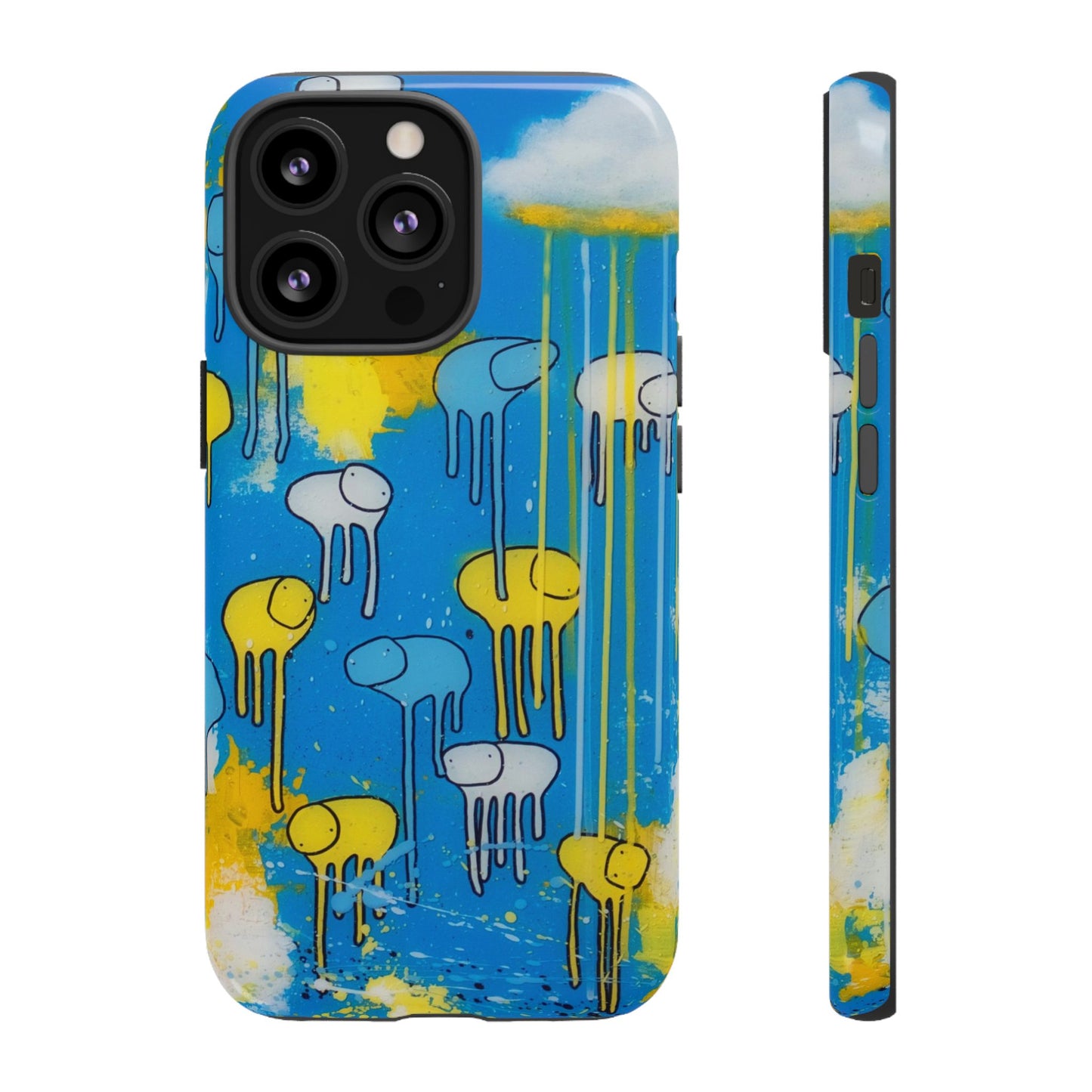RAINING COWS "I Sea Blue" Phone Case