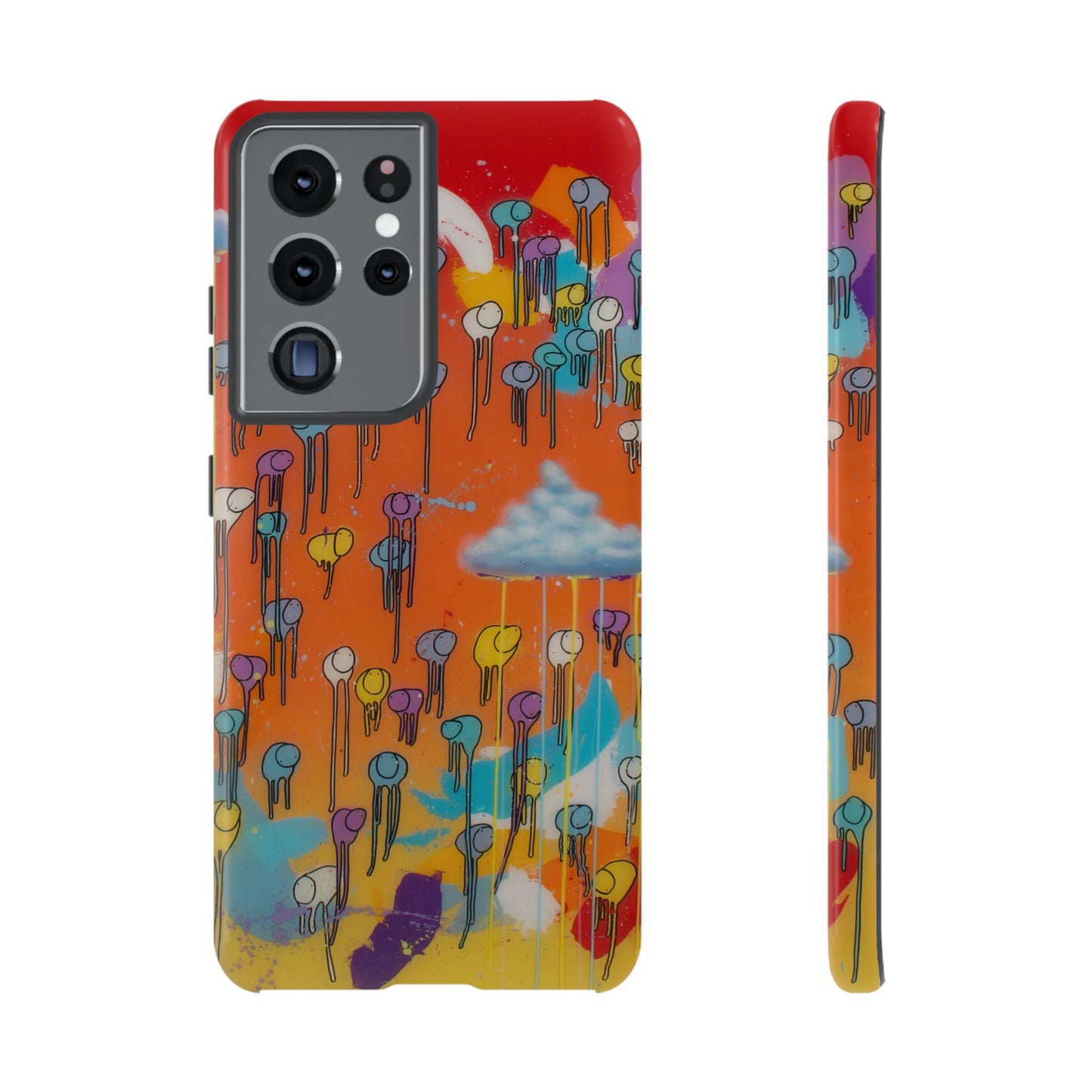 RAINING COWS "Dancing Flame" Phone Case