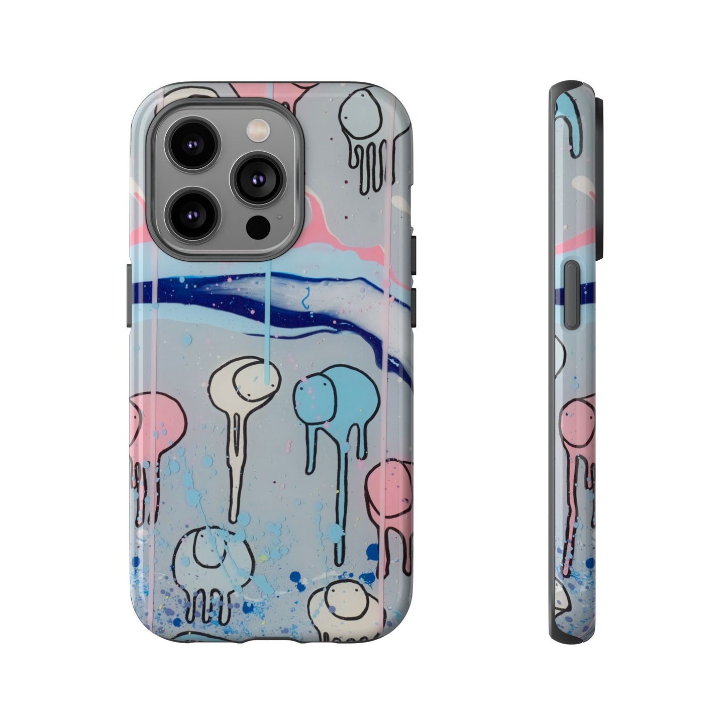 RAINING COWS "Silver Surfer" Phone Case