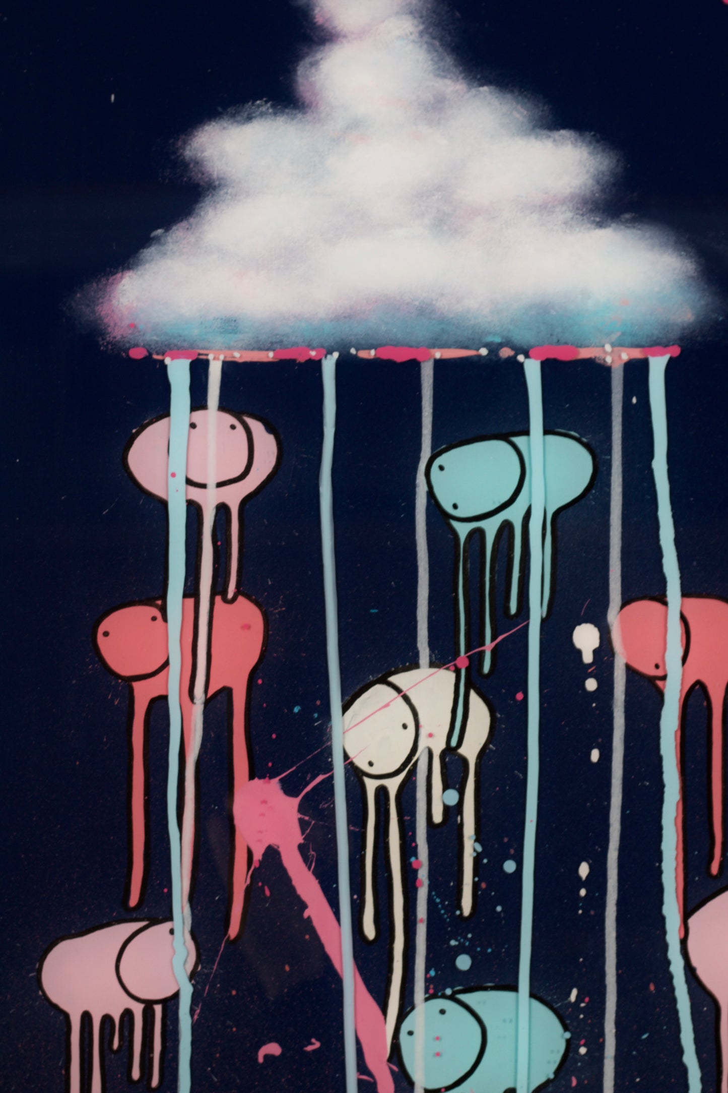 RAINING COWS "Pink Lightning"