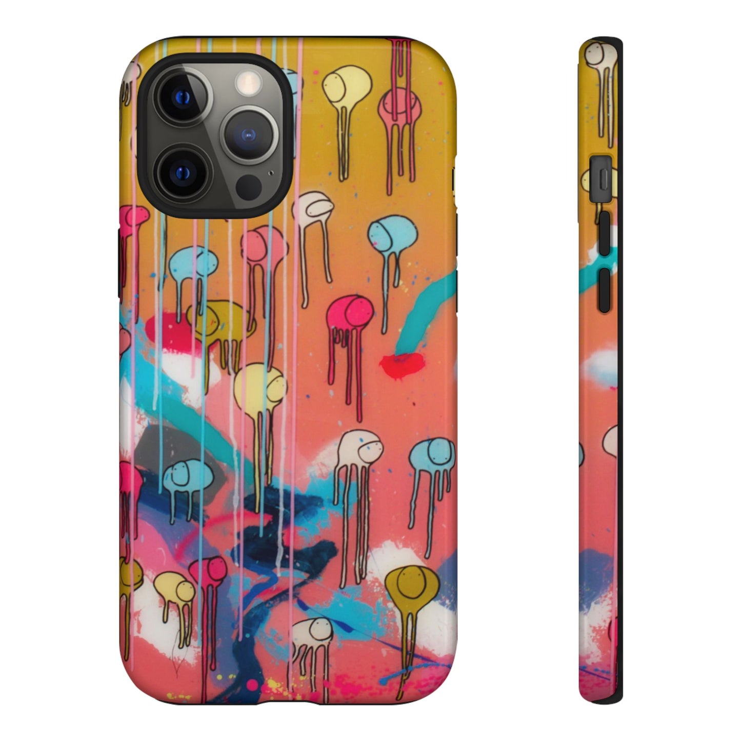 RAINING COWS "Bubble Gum Sun" Phone Case