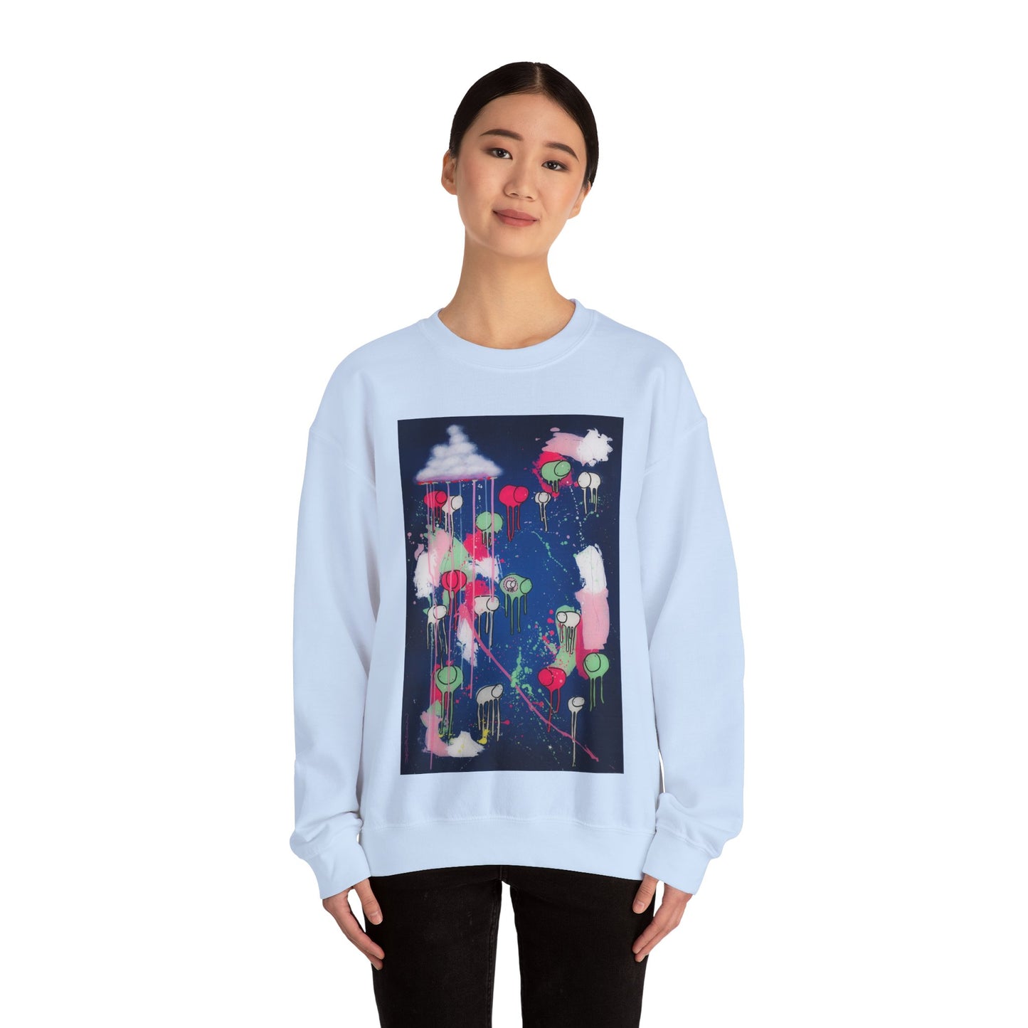 RAINING COWS "The Night Rose Thunder" Sweatshirt
