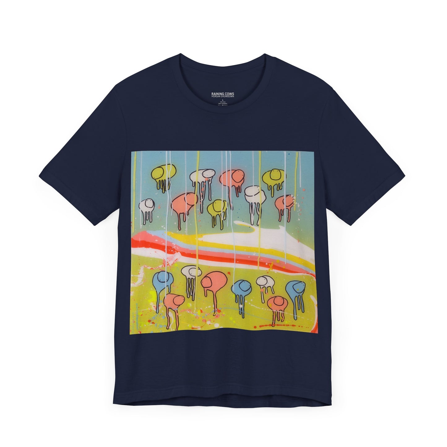 RAINING COWS "Three Leaf Clover" T-Shirt