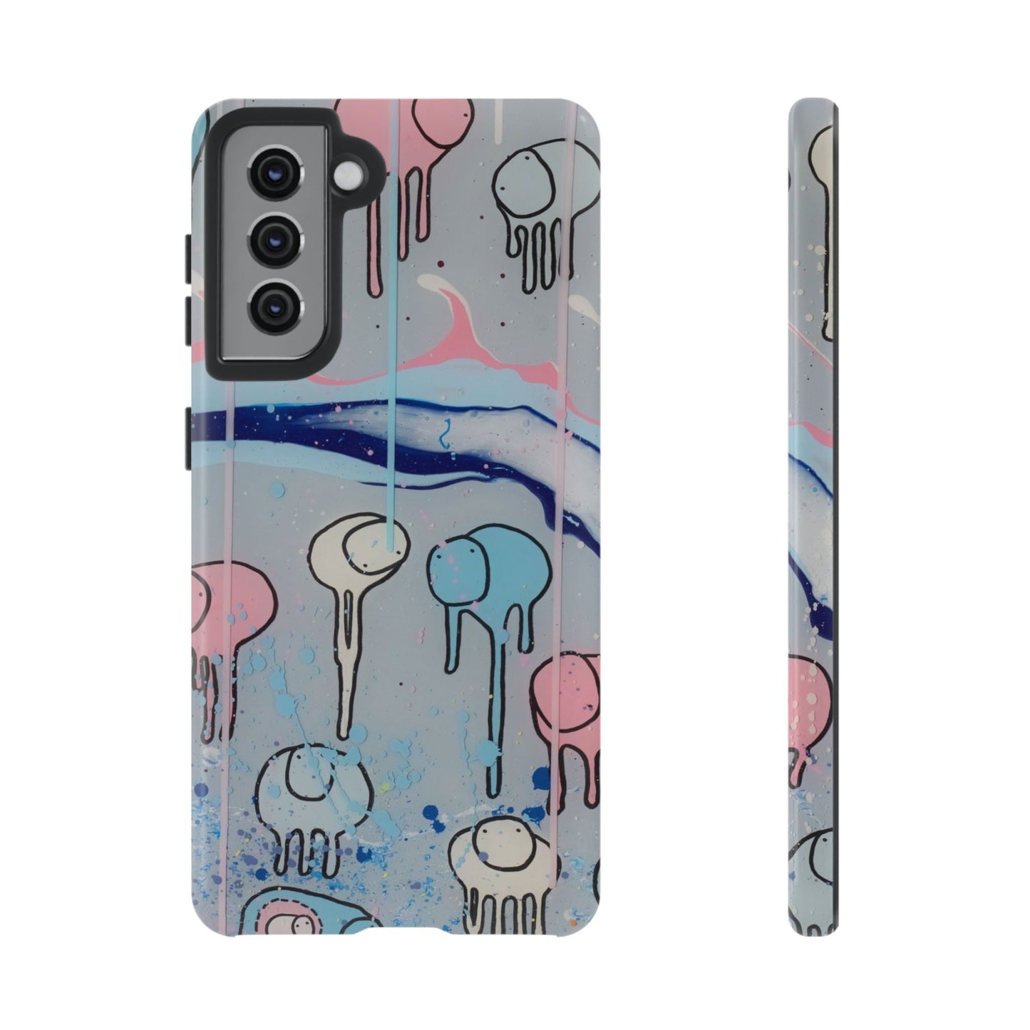 RAINING COWS "Silver Surfer" Phone Case
