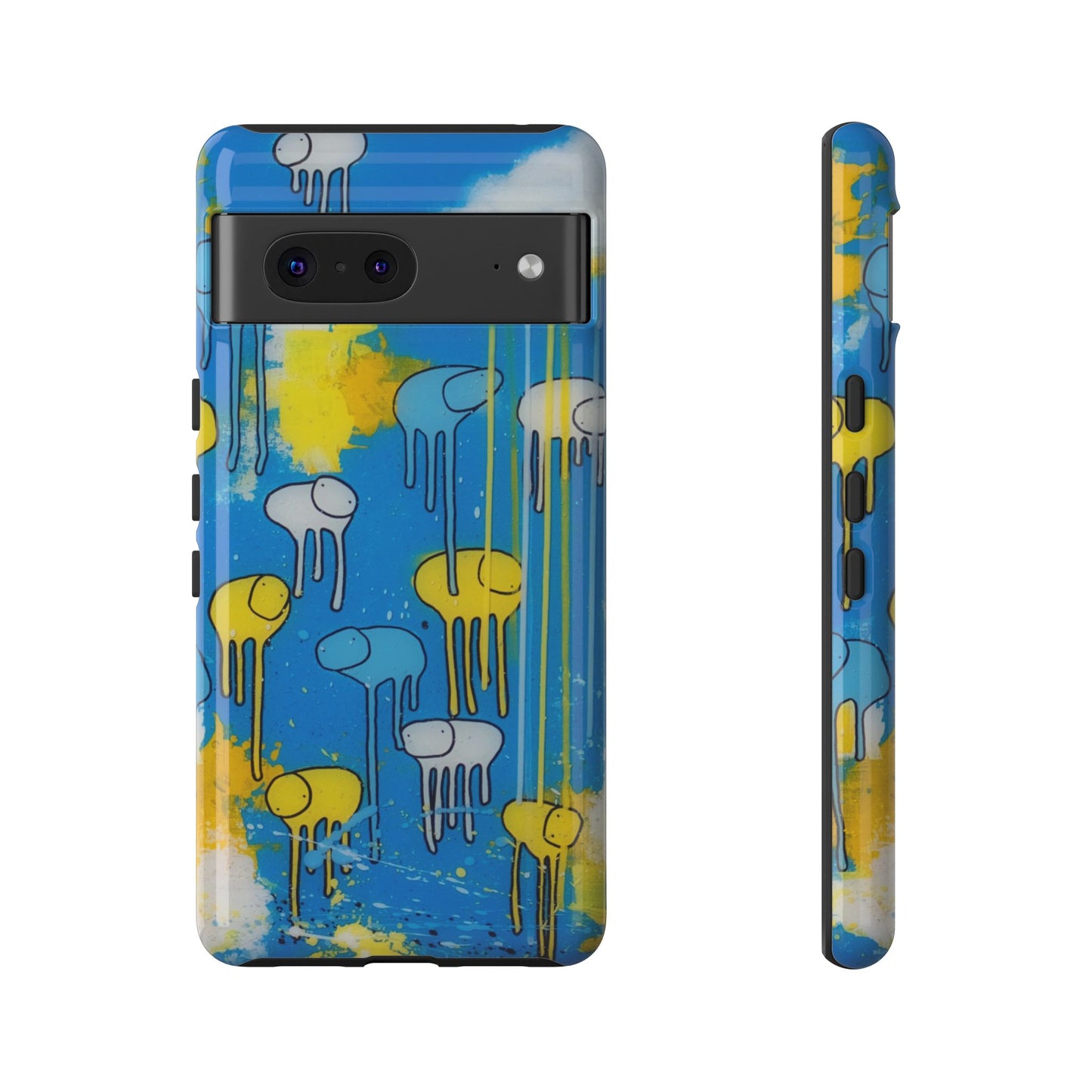 RAINING COWS "I Sea Blue" Phone Case