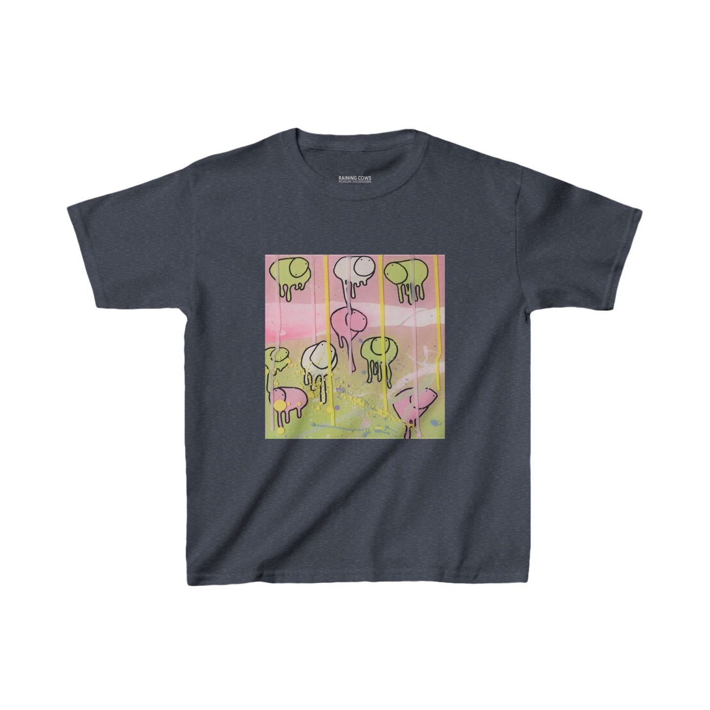 RAINING COWS "Camouflaged Lightning" Kids Tee