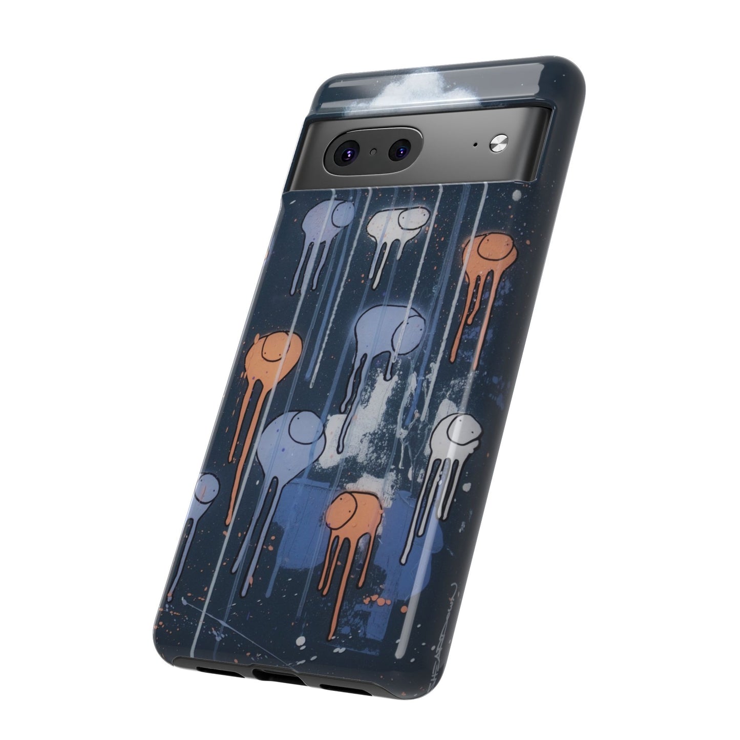 RAINING COWS "Midnight Symphony" Phone Case