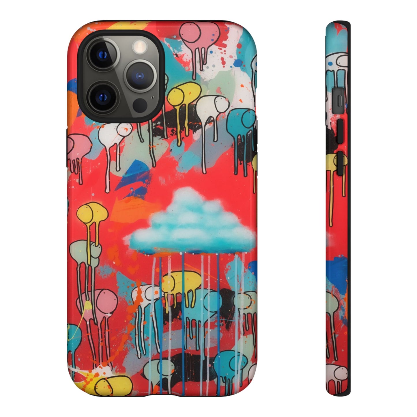 RAINING COWS "Rainbow After the Storm" Phone Case