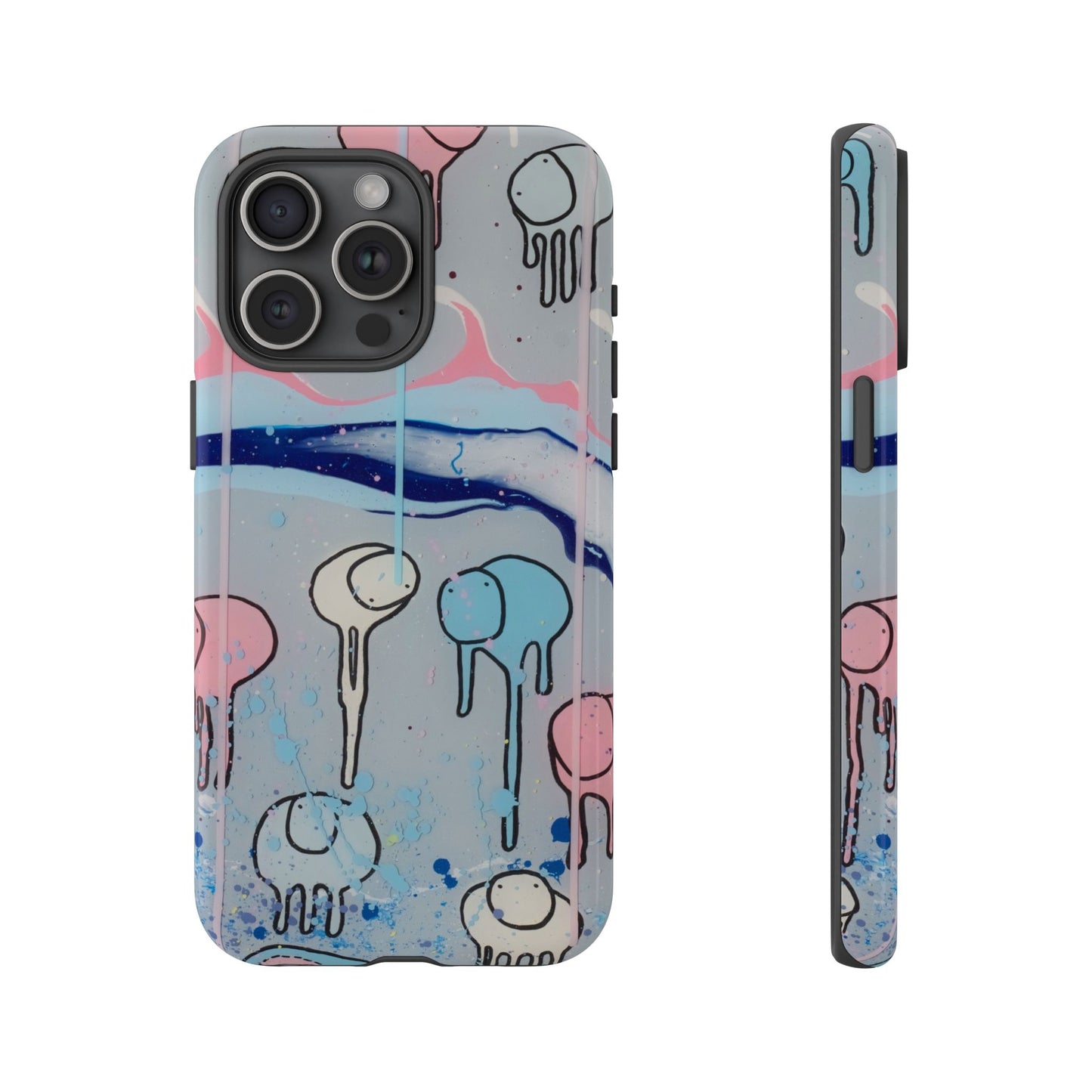 RAINING COWS "Silver Surfer" Phone Case