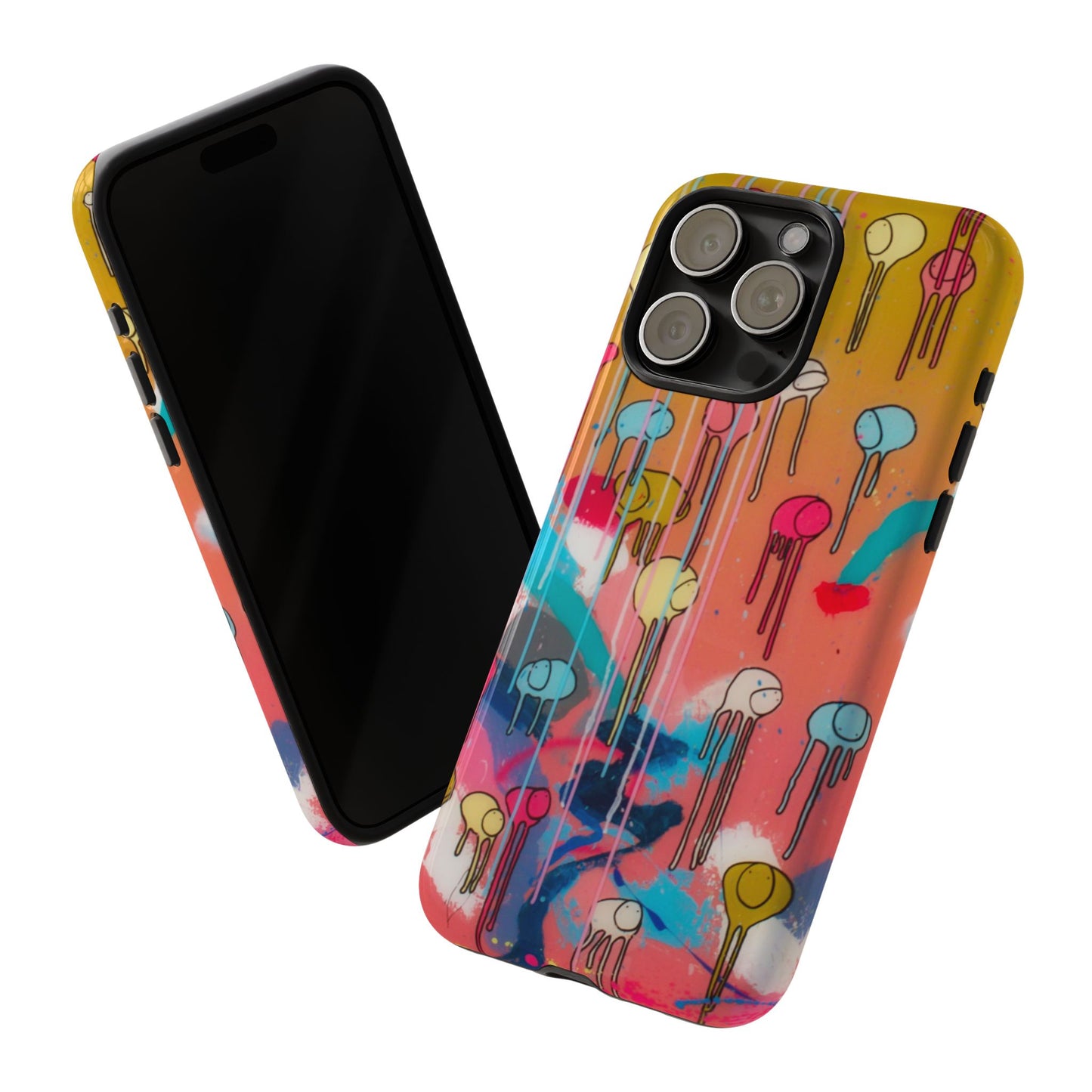 RAINING COWS "Bubble Gum Sun" Phone Case