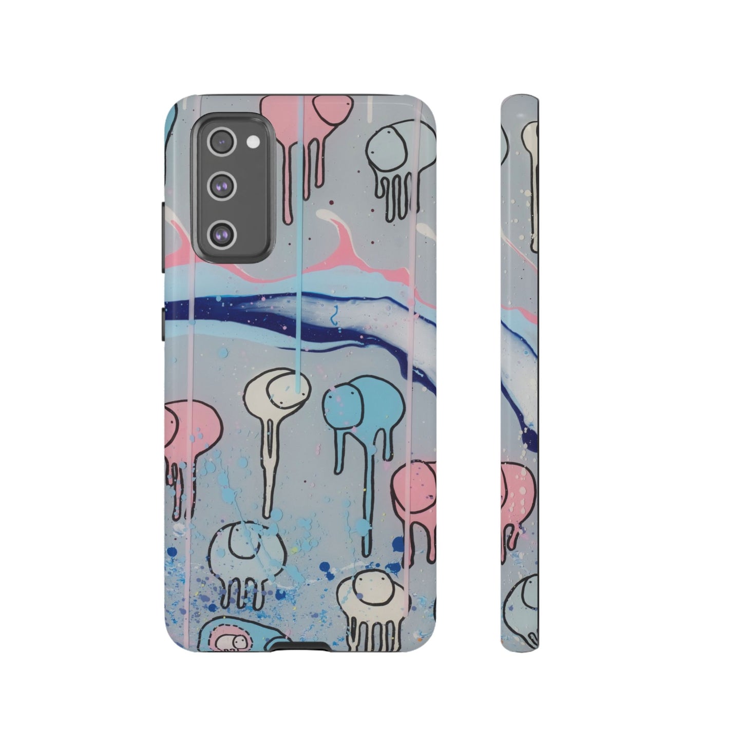 RAINING COWS "Silver Surfer" Phone Case