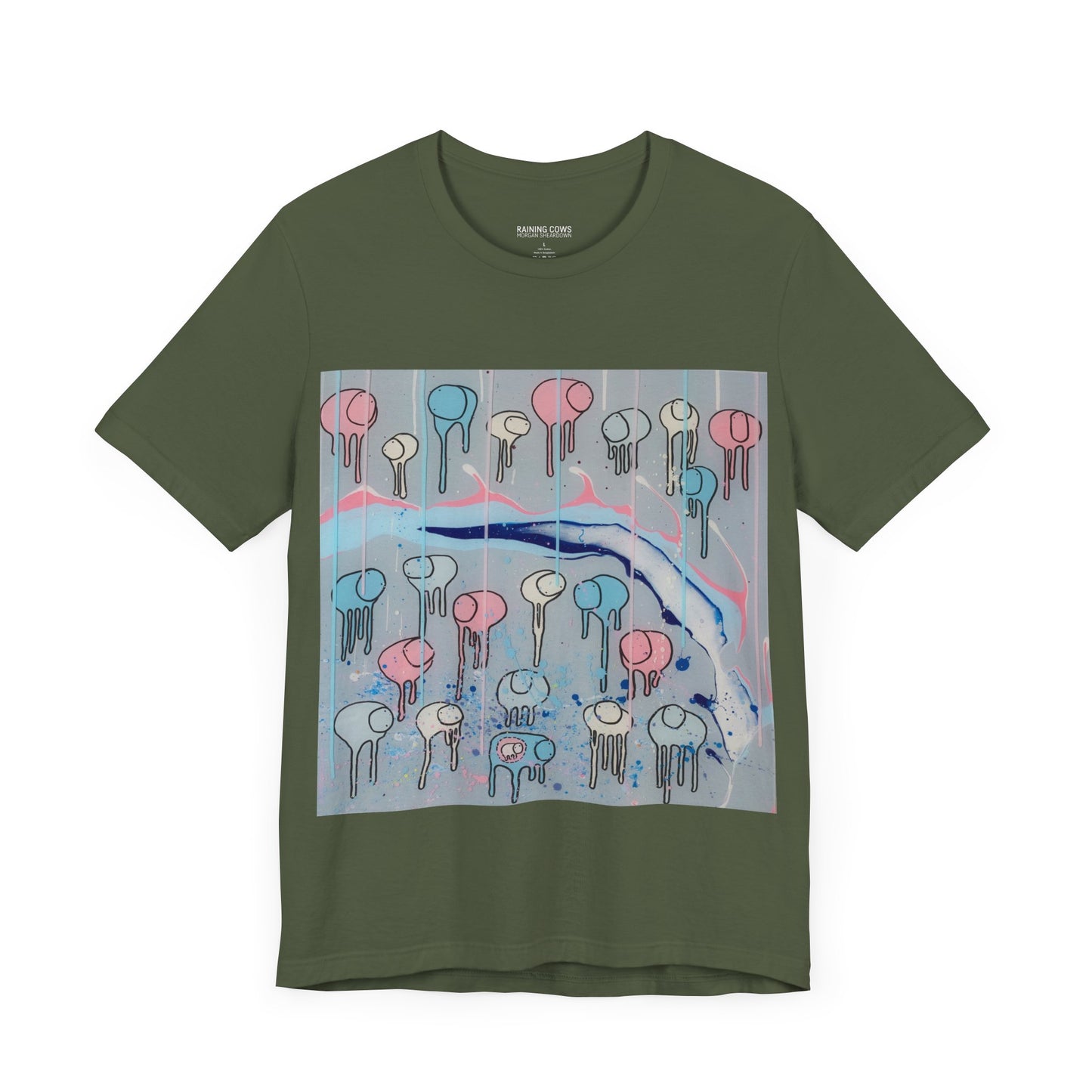 RAINING COWS "Silver Surfer" T-Shirt