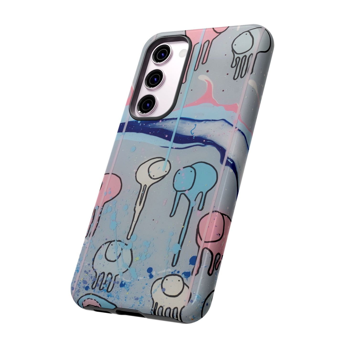 RAINING COWS "Silver Surfer" Phone Case
