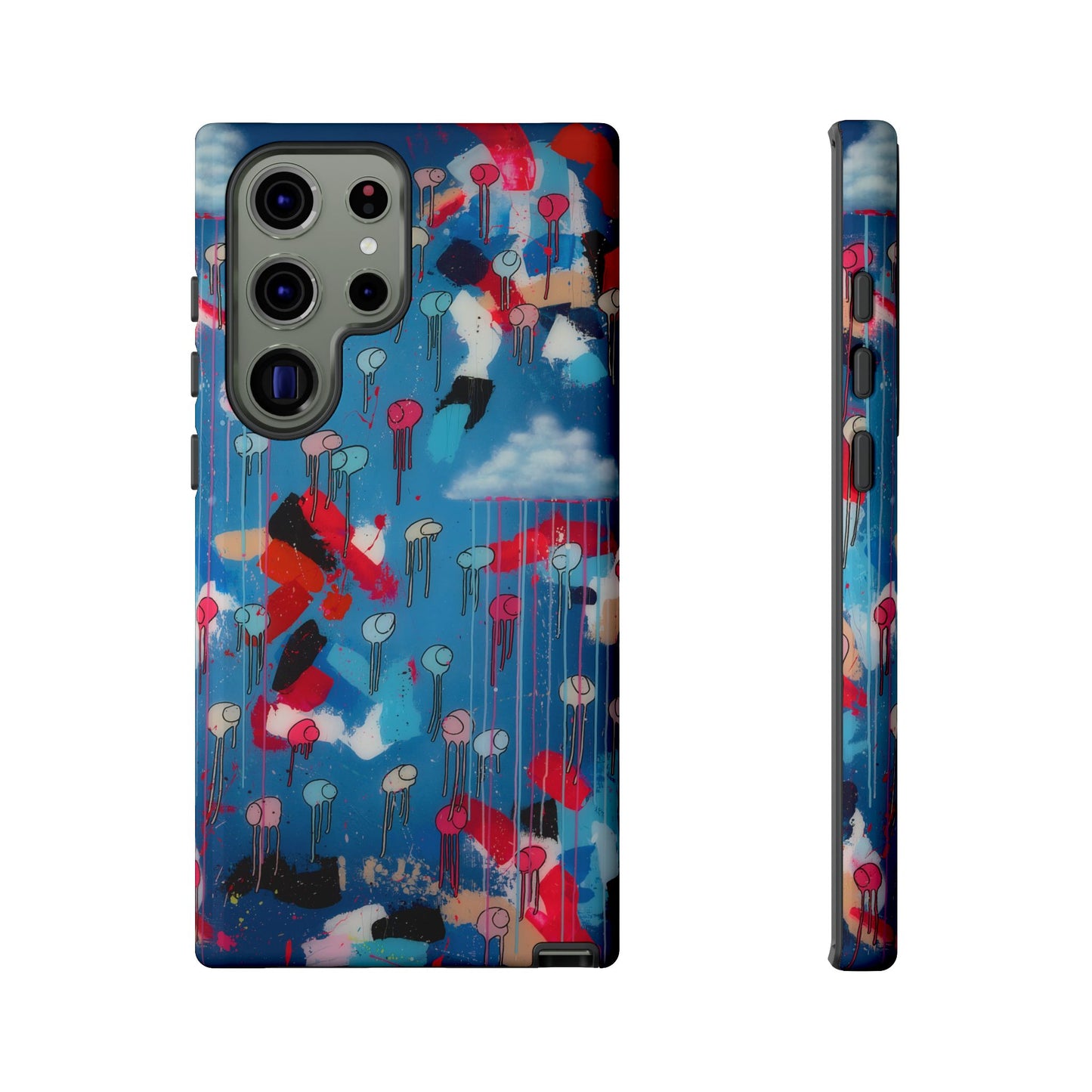 RAINING COWS "Magenta's Stream" Phone Case