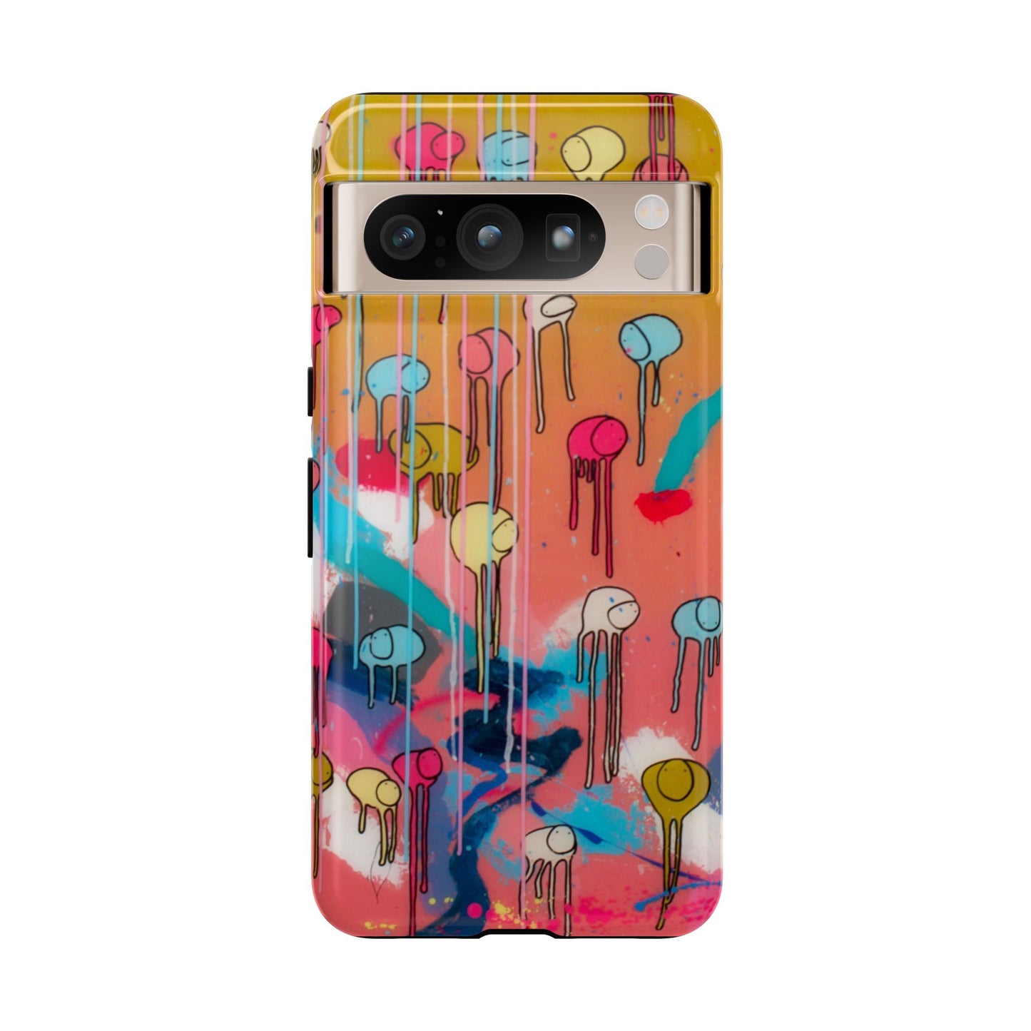 RAINING COWS "Bubble Gum Sun" Phone Case