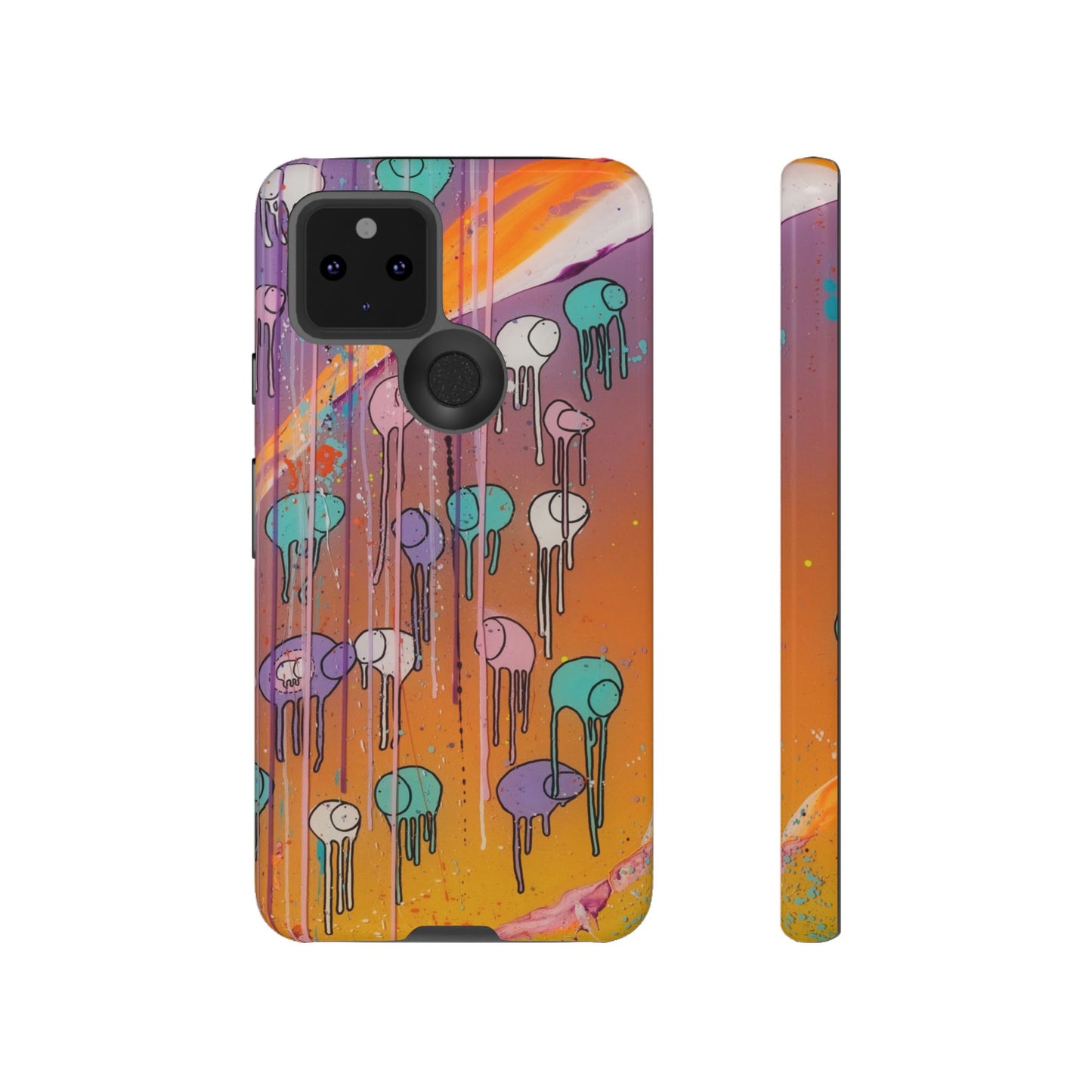 RAINING COWS "Purple Sunset with a Yellow Twist" Phone Case