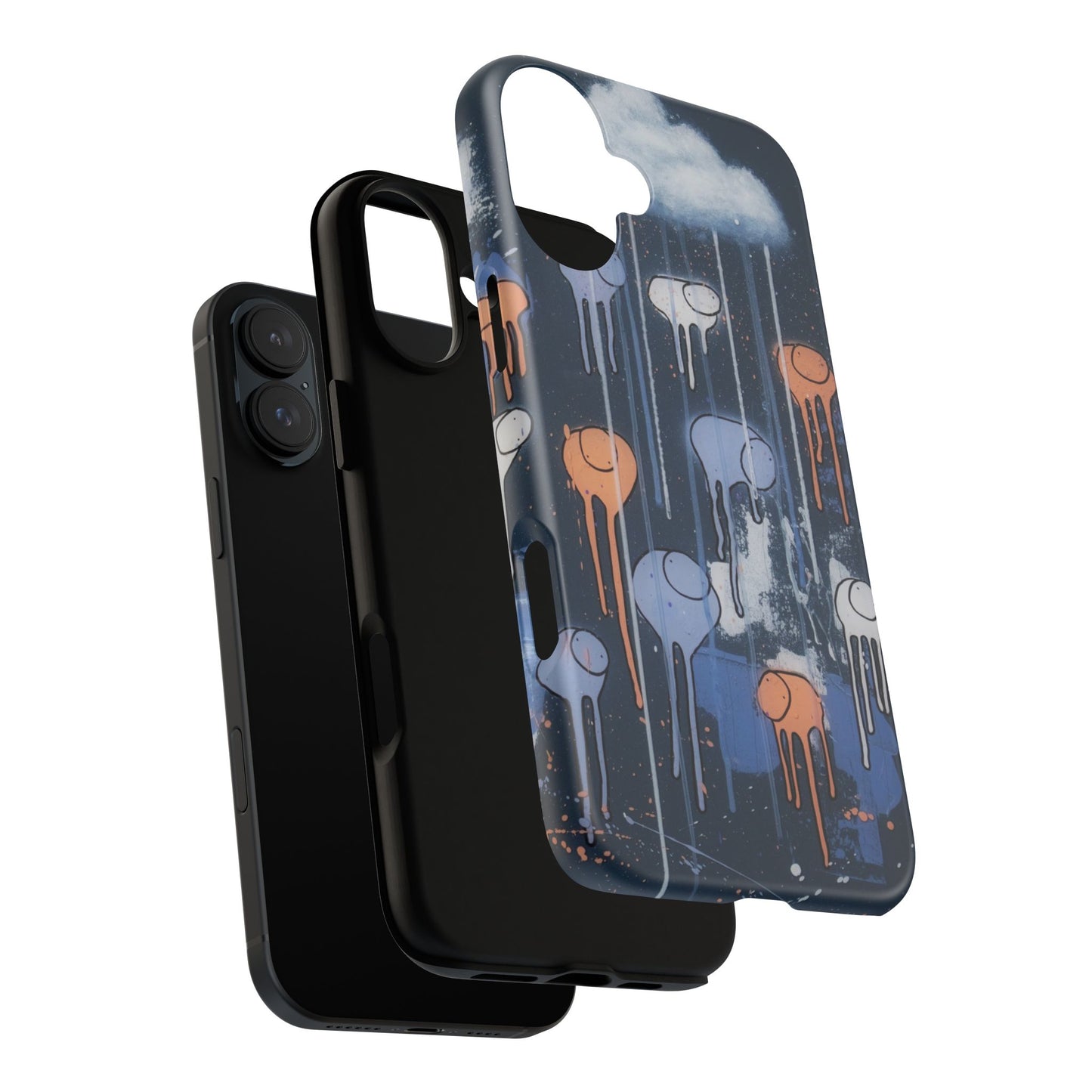RAINING COWS "Midnight Symphony" Phone Case