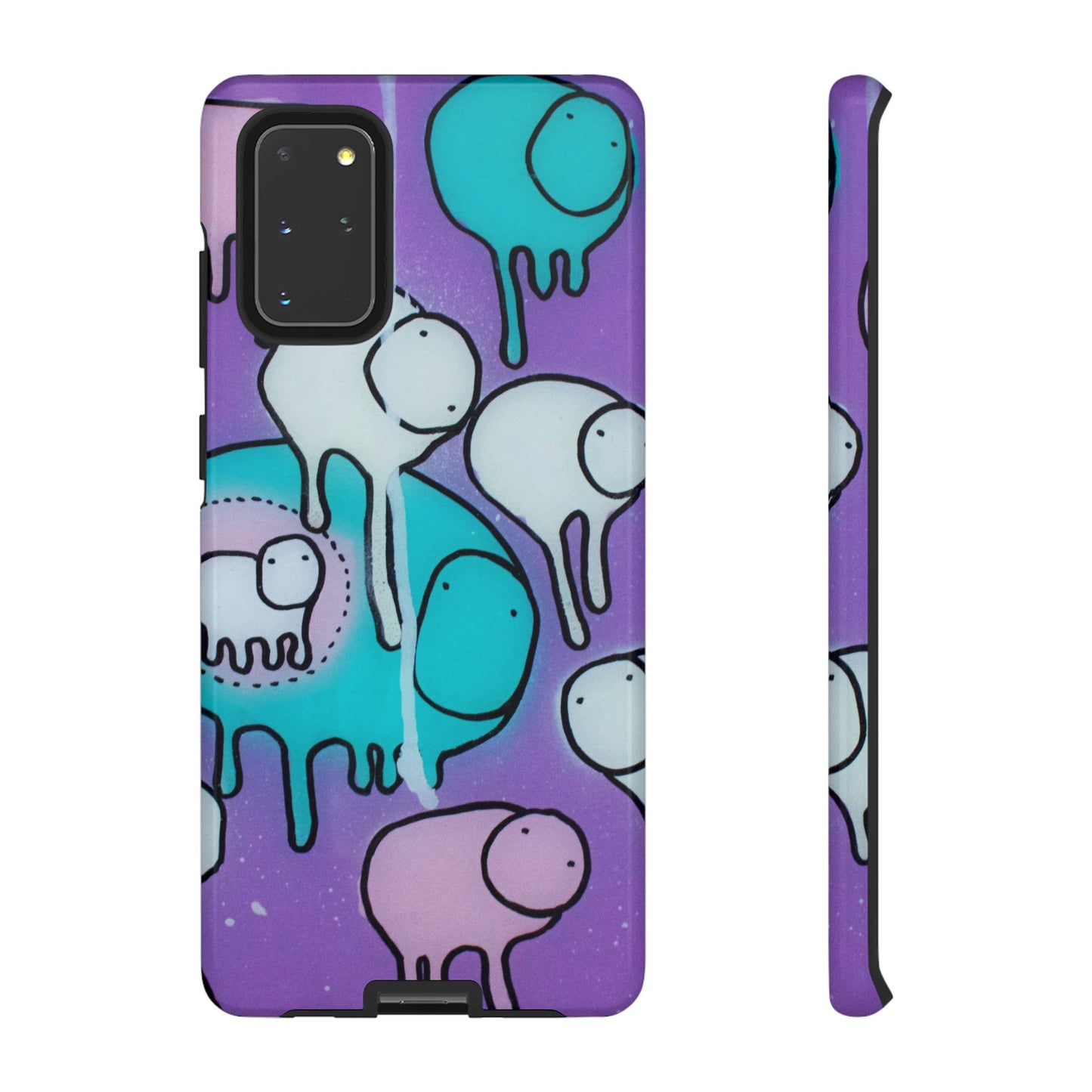 RAINING COWS "Yellow Interference" Phone Case