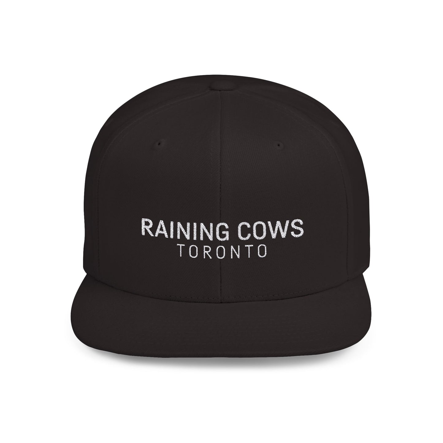 RAINING COWS Flat Bill Snapback
